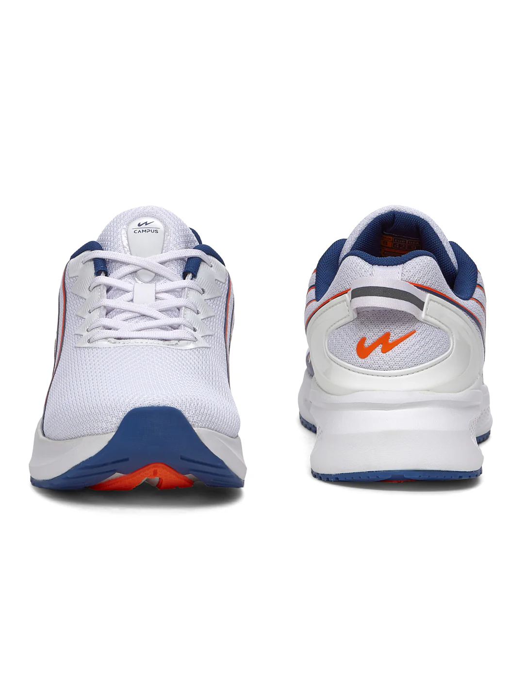 MARVRICK White Men's Running Shoes - Image 3