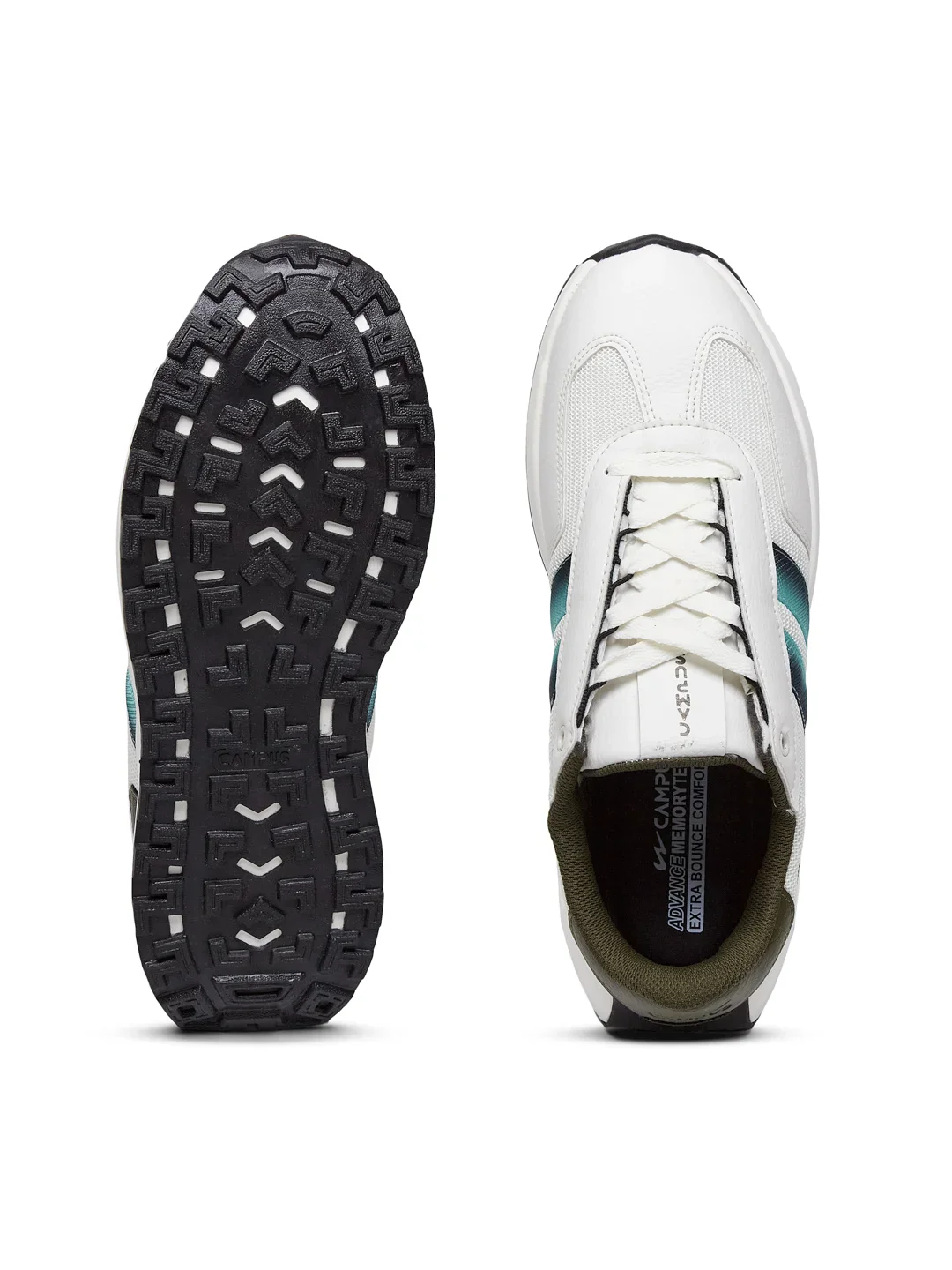 MASK White Men's Running Shoes - Image 4