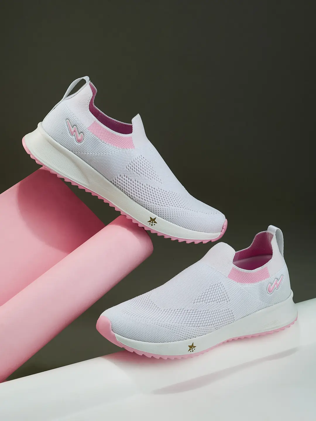 MASON White Women's Walking Shoes - Image 7