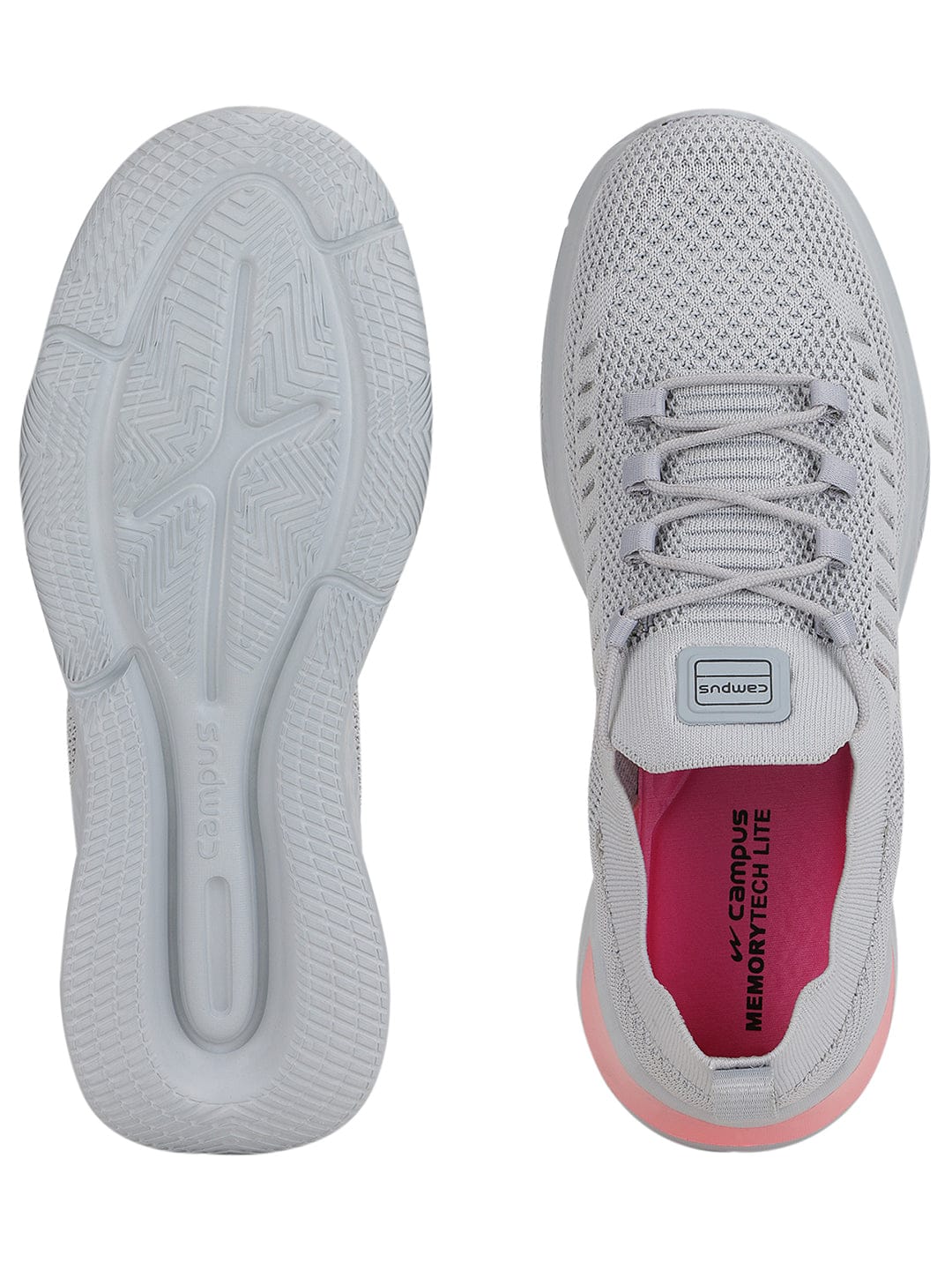 MATTY Grey Women's Walking Shoes - Image 5