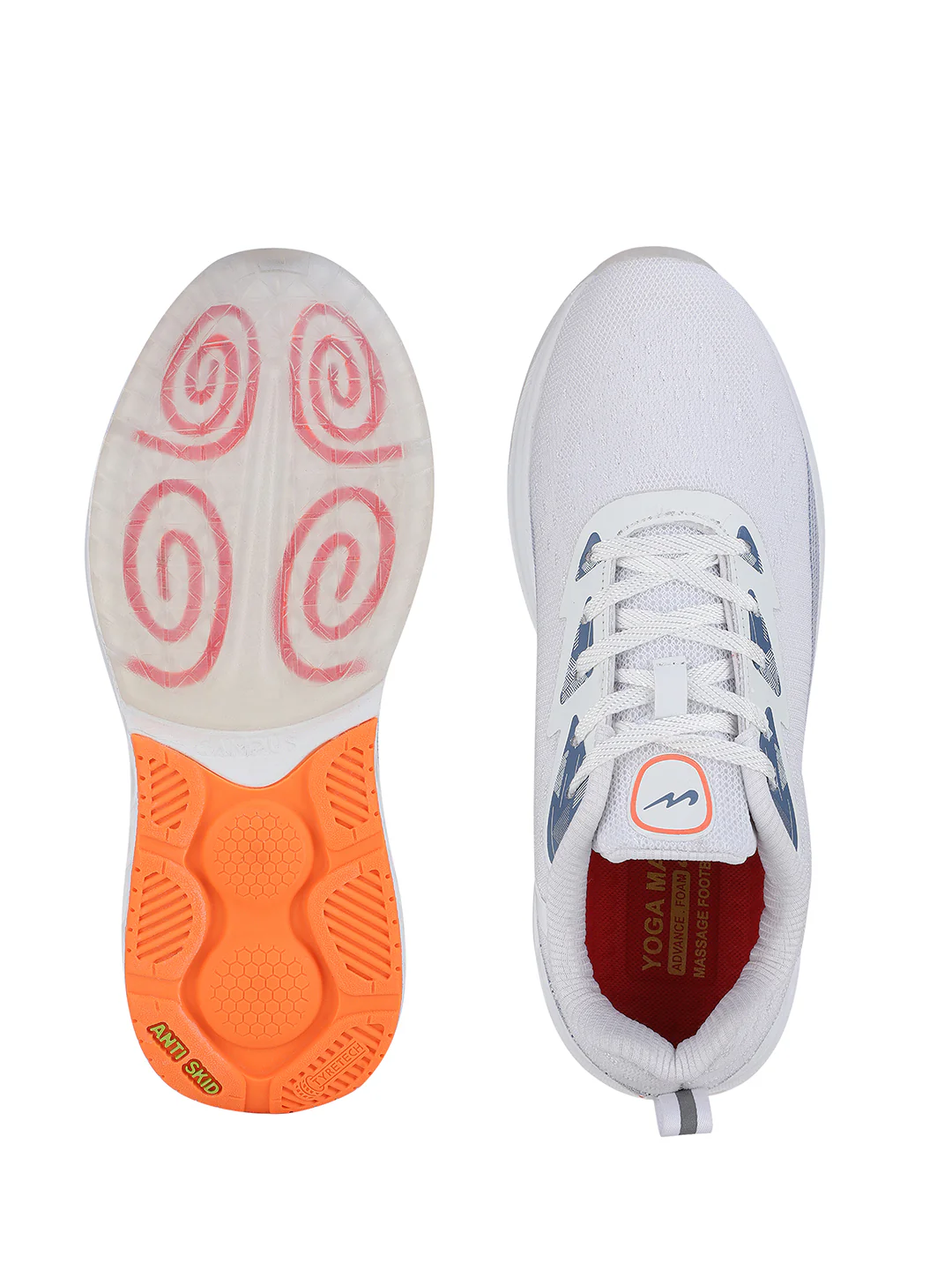 MAZE White Men's Running Shoes - Image 5