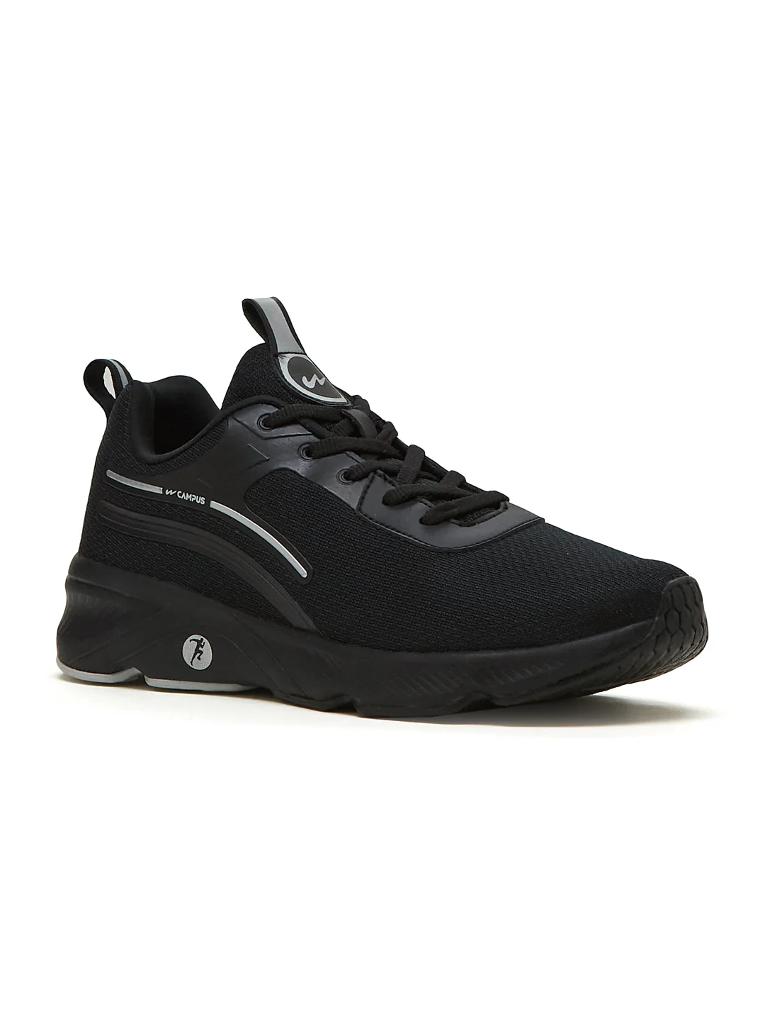 MELLOW Black Men's Running Shoes - Image 2