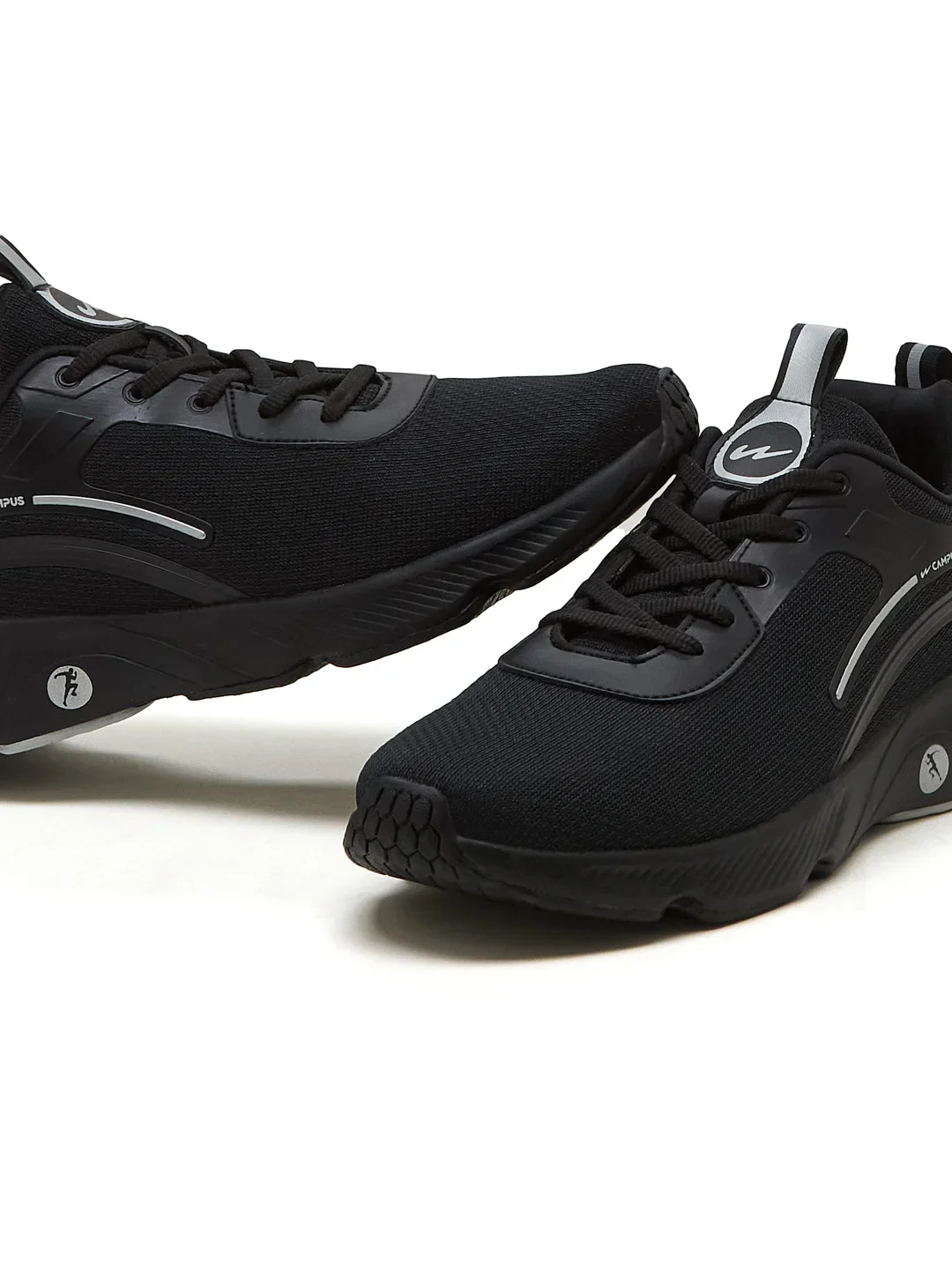 MELLOW Black Men's Running Shoes - Image 7