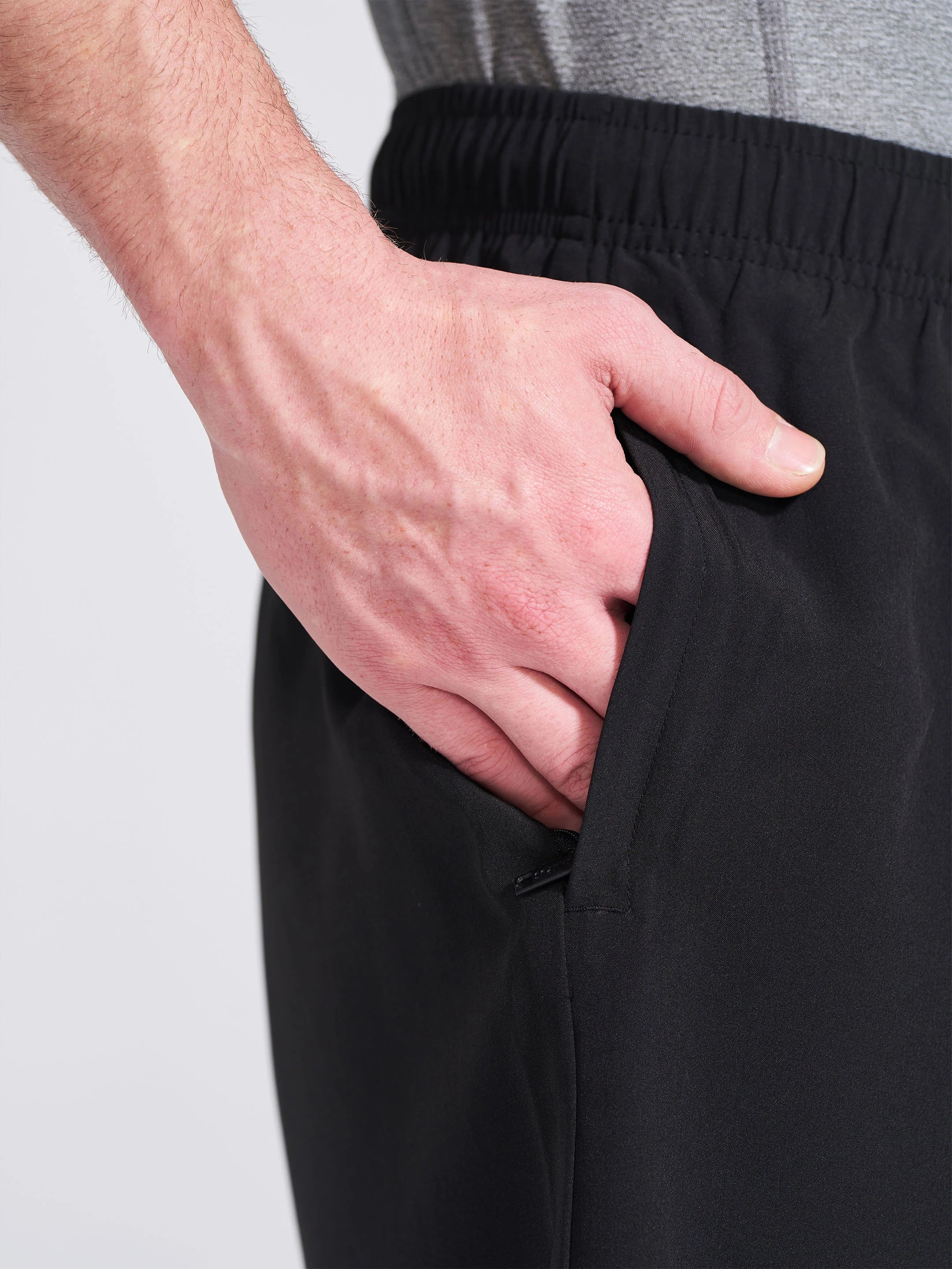 Men's Black Regular Fit Shorts - Image 5