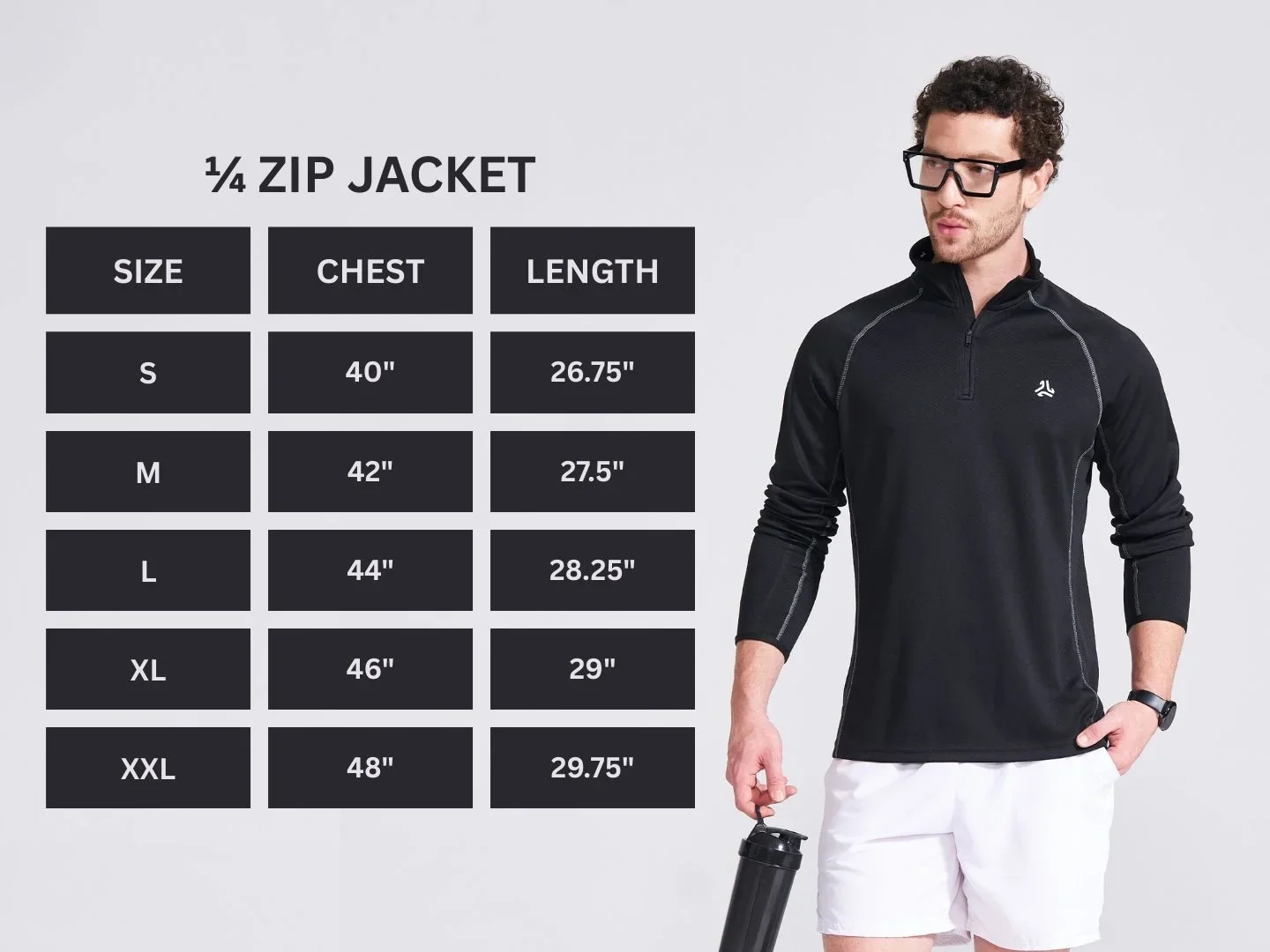 Men's Black Solid Stand Collar Jacket - Image 8
