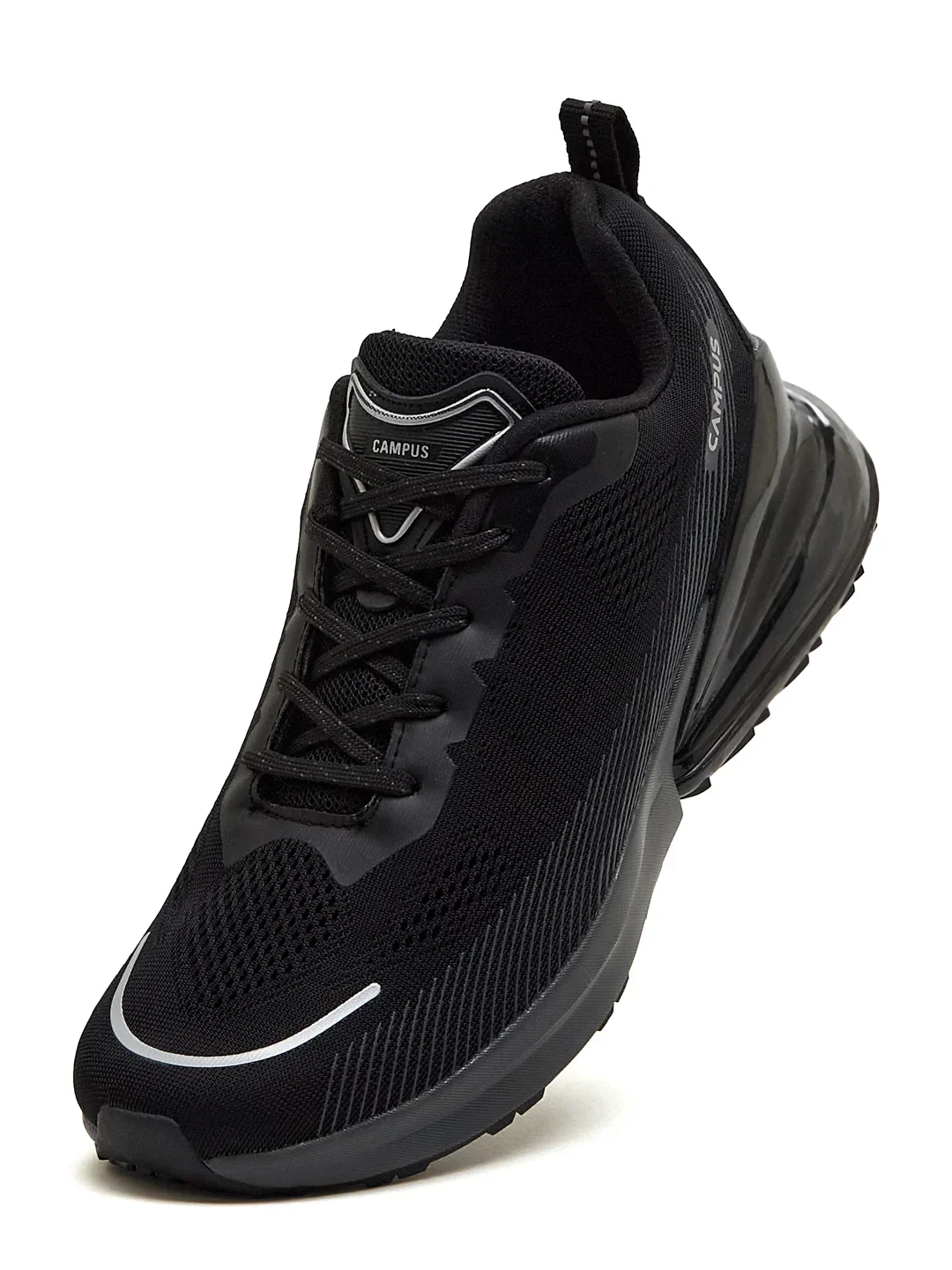 MERIT Black Men's Running Shoes - Image 3
