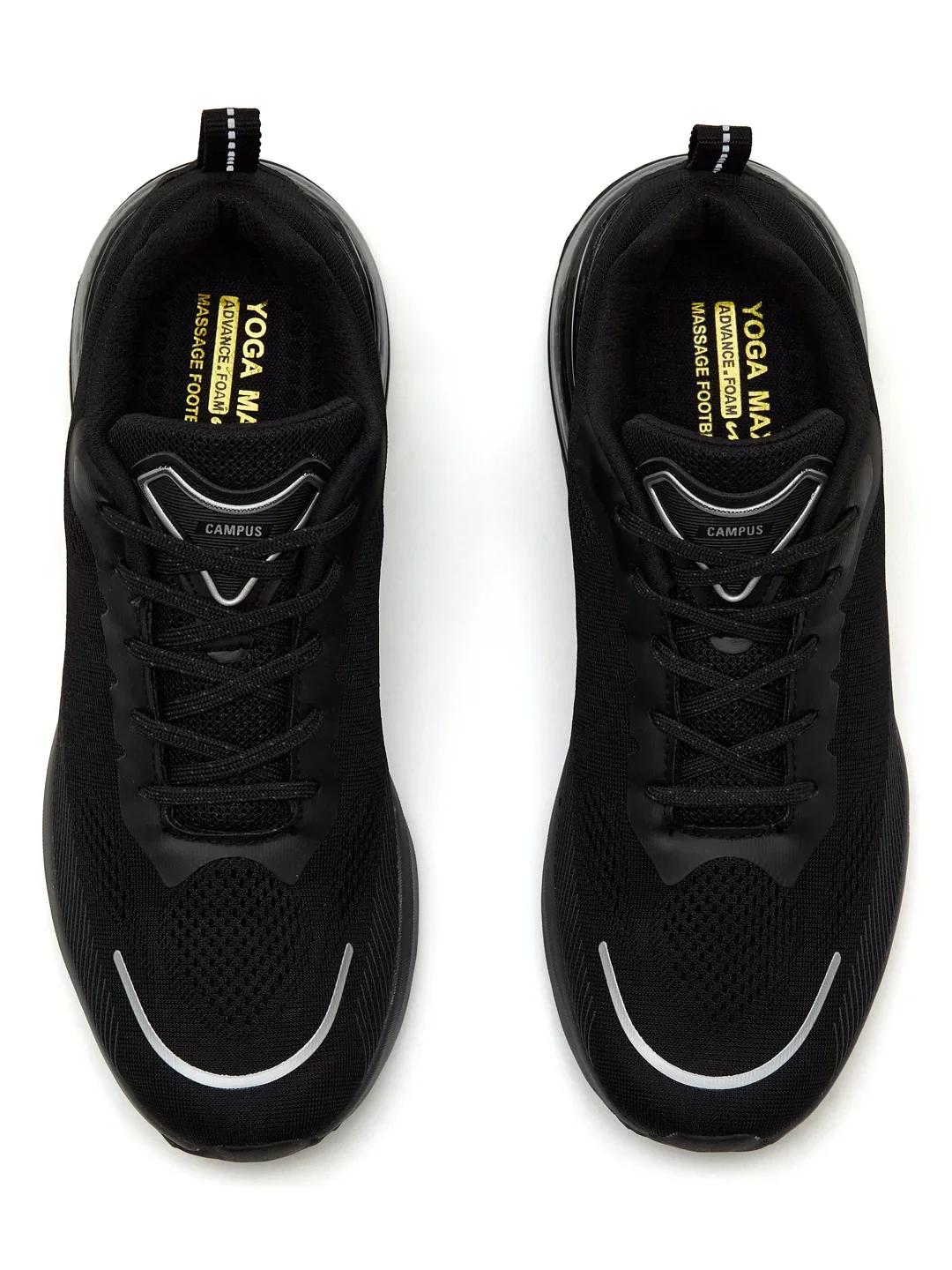 MERIT Black Men's Running Shoes - Image 6