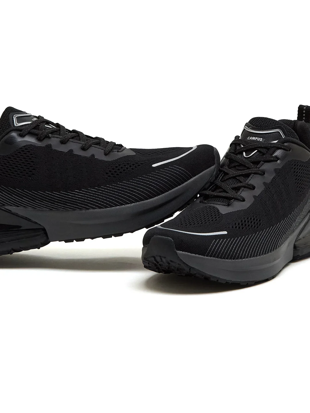 MERIT Black Men's Running Shoes - Image 7