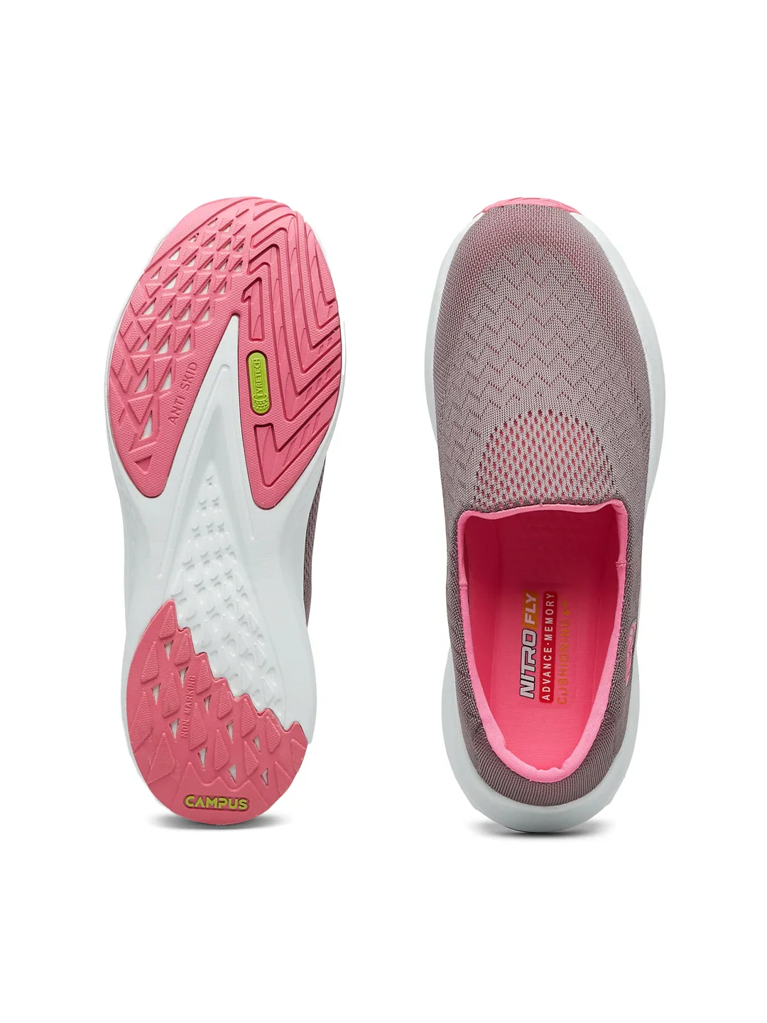 MERMAID ADV Grey Women's Walking Shoes - Image 5