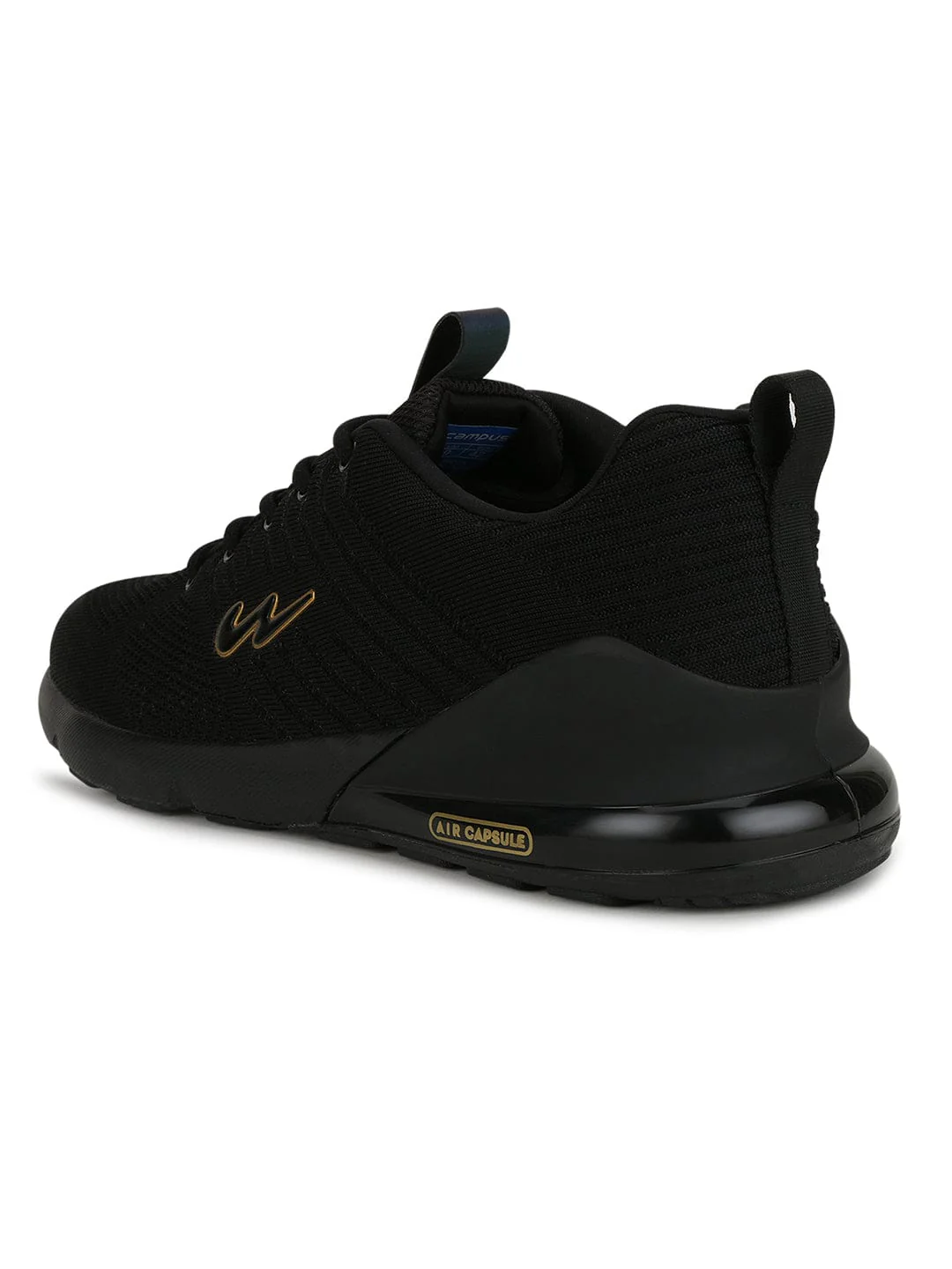 MIKE N Black Men's Running Shoes - Image 4