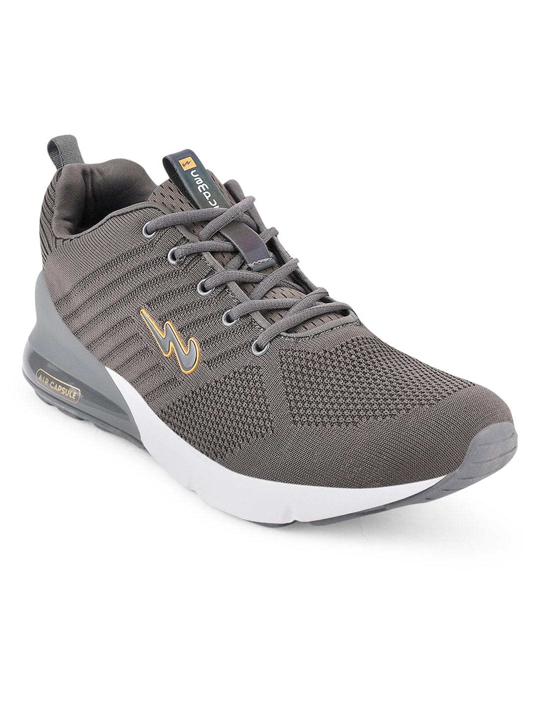 MIKE N Grey Men's Running Shoes - Image 2