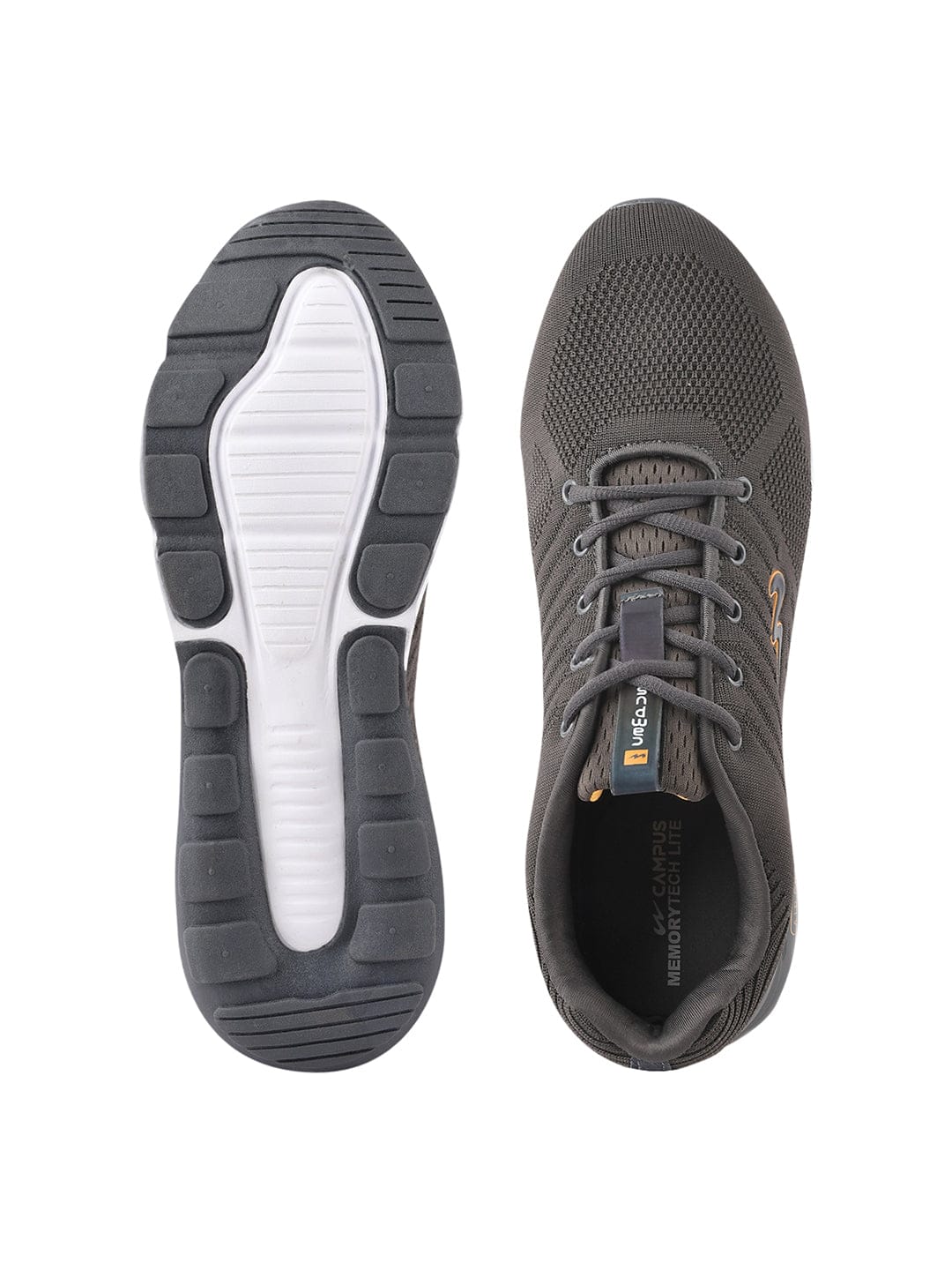 MIKE N Grey Men's Running Shoes - Image 4