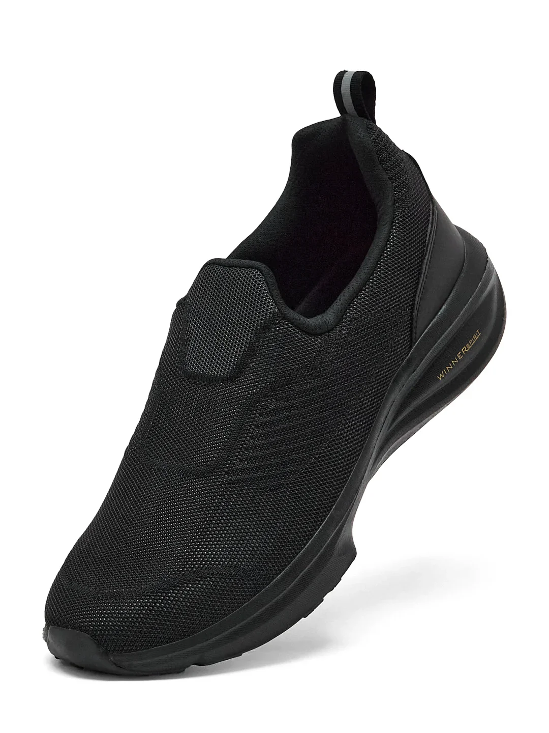 MINOT Black Men's Walking Shoes - Image 3