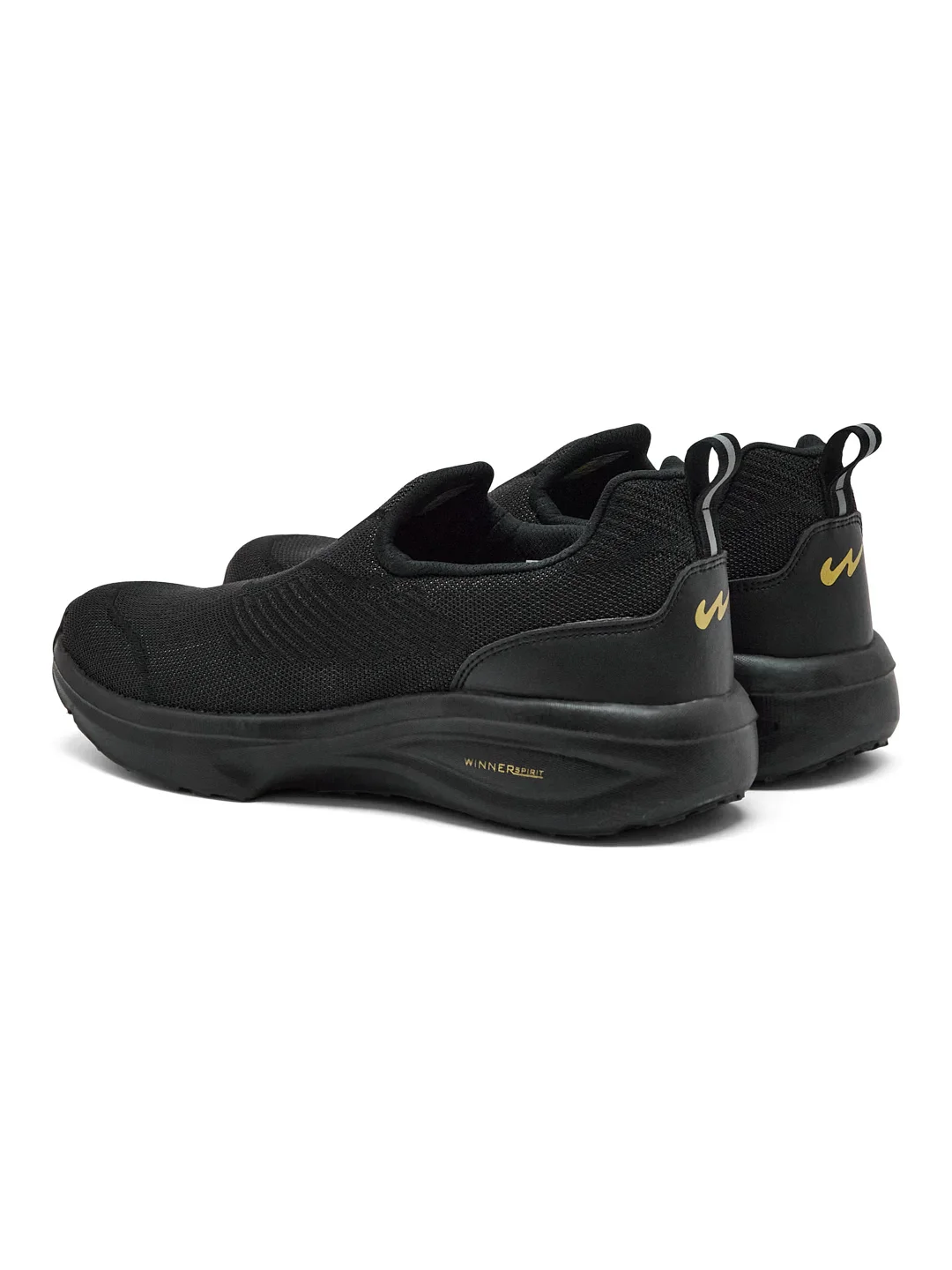 MINOT Black Men's Walking Shoes - Image 5