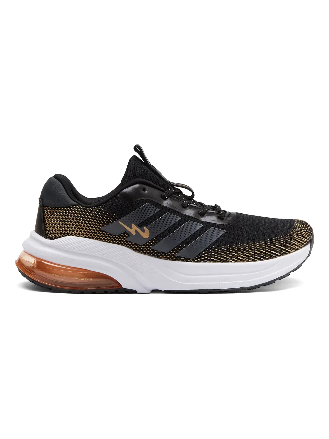MOLAR Black Men's Running Shoes - Image 2