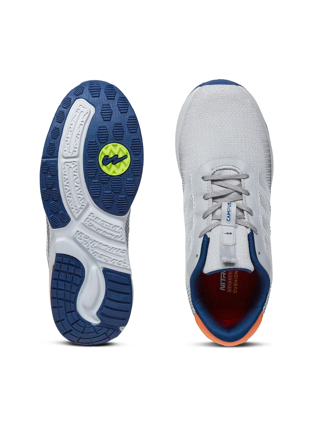 MOLAR Grey Men's Running Shoes - Image 5