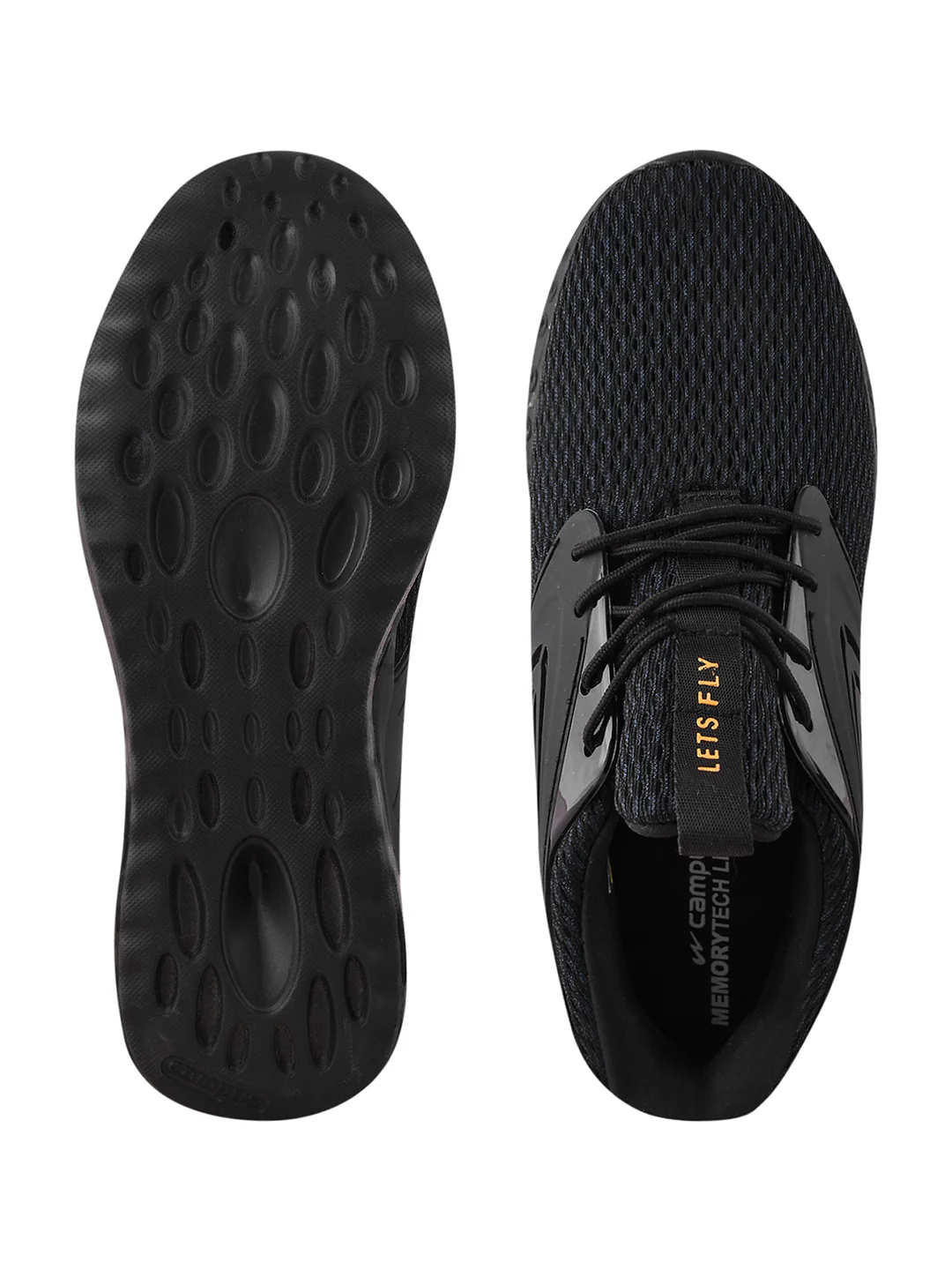 MOROCCO Pro Black Men's Running Shoes - Image 5