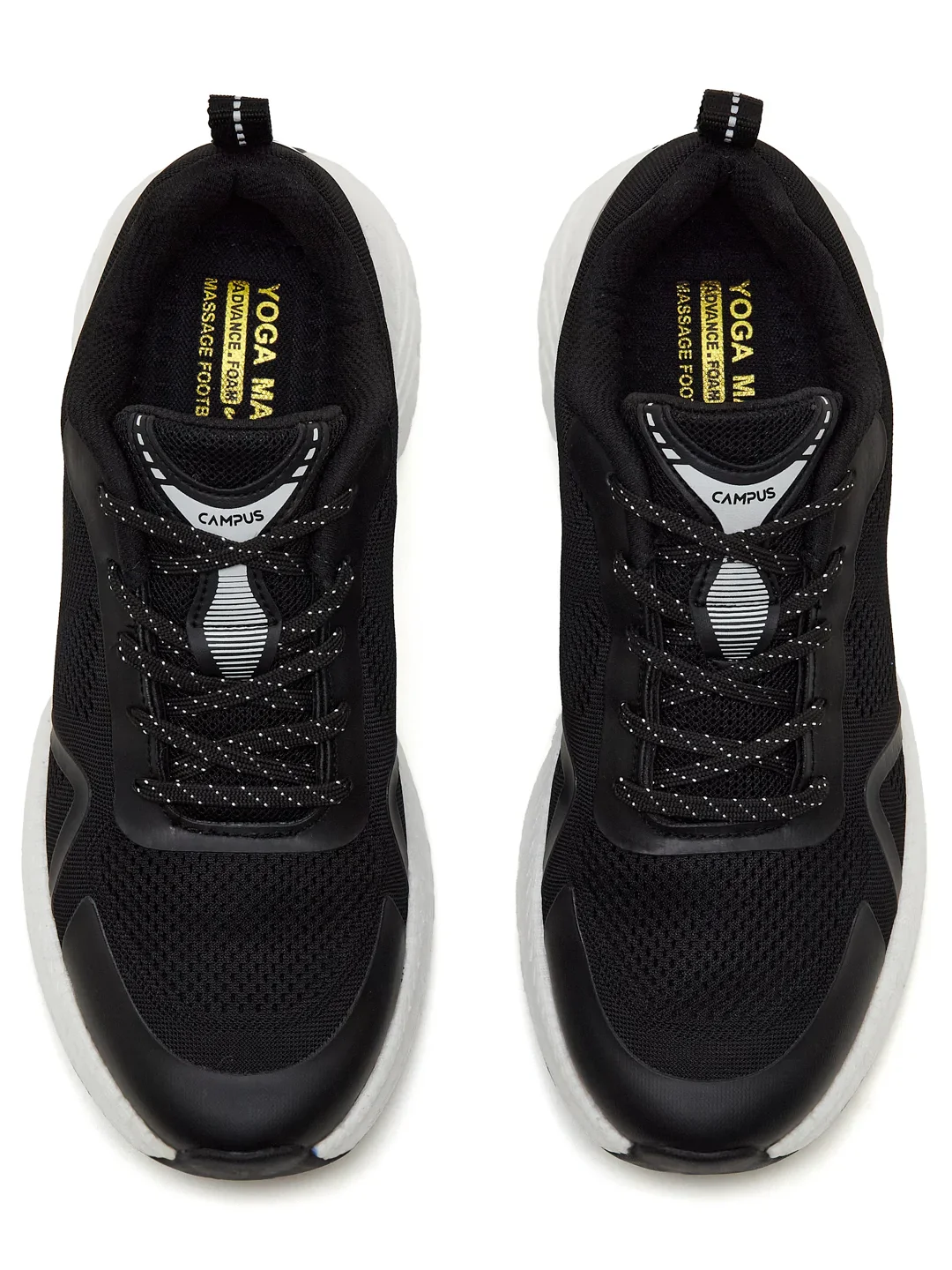MOTIVE Black Men's Running Shoes - Image 6