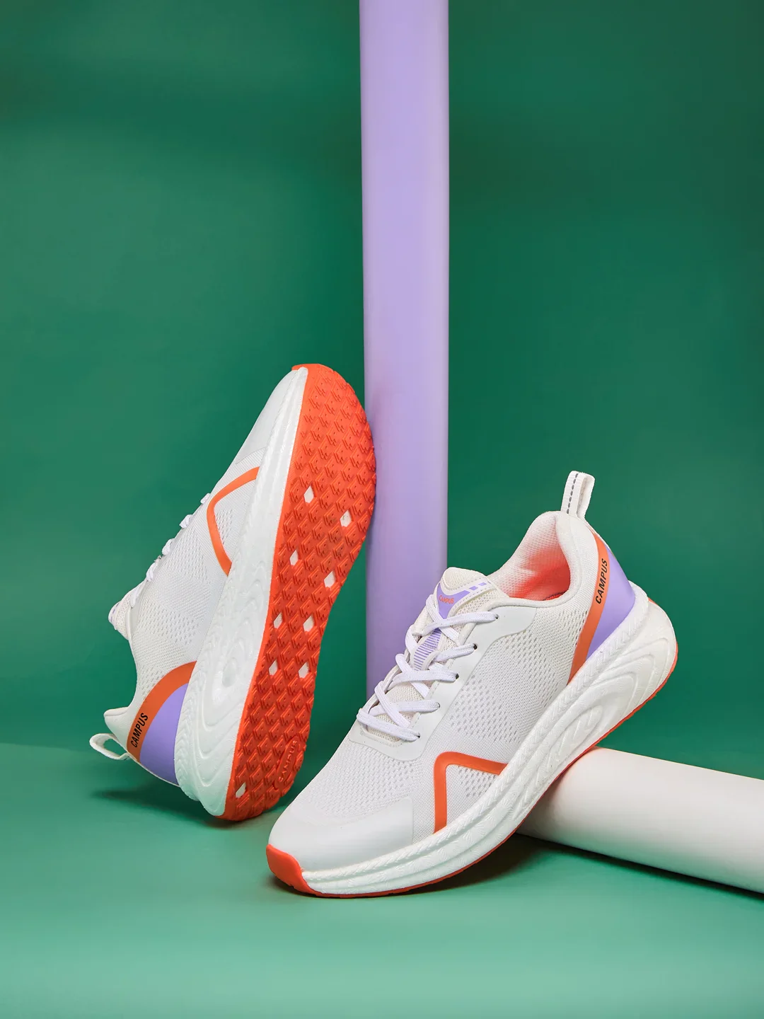 MOTIVE White Men's Running Shoes