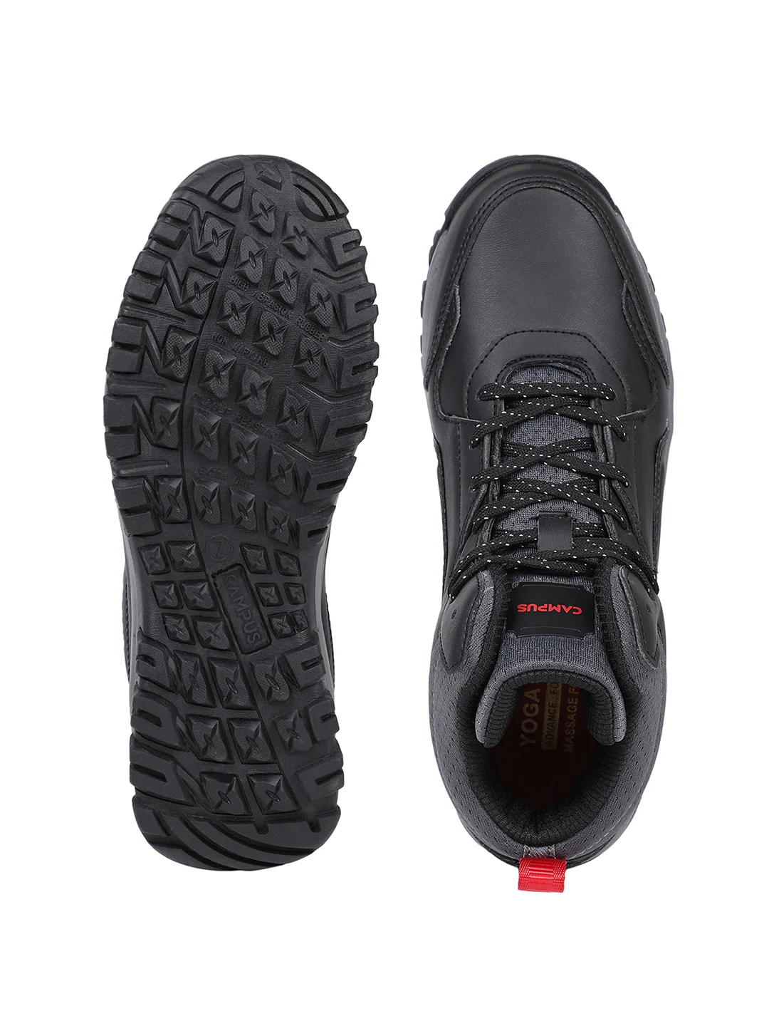 NEBULA Black Men's Sneakers - Image 4