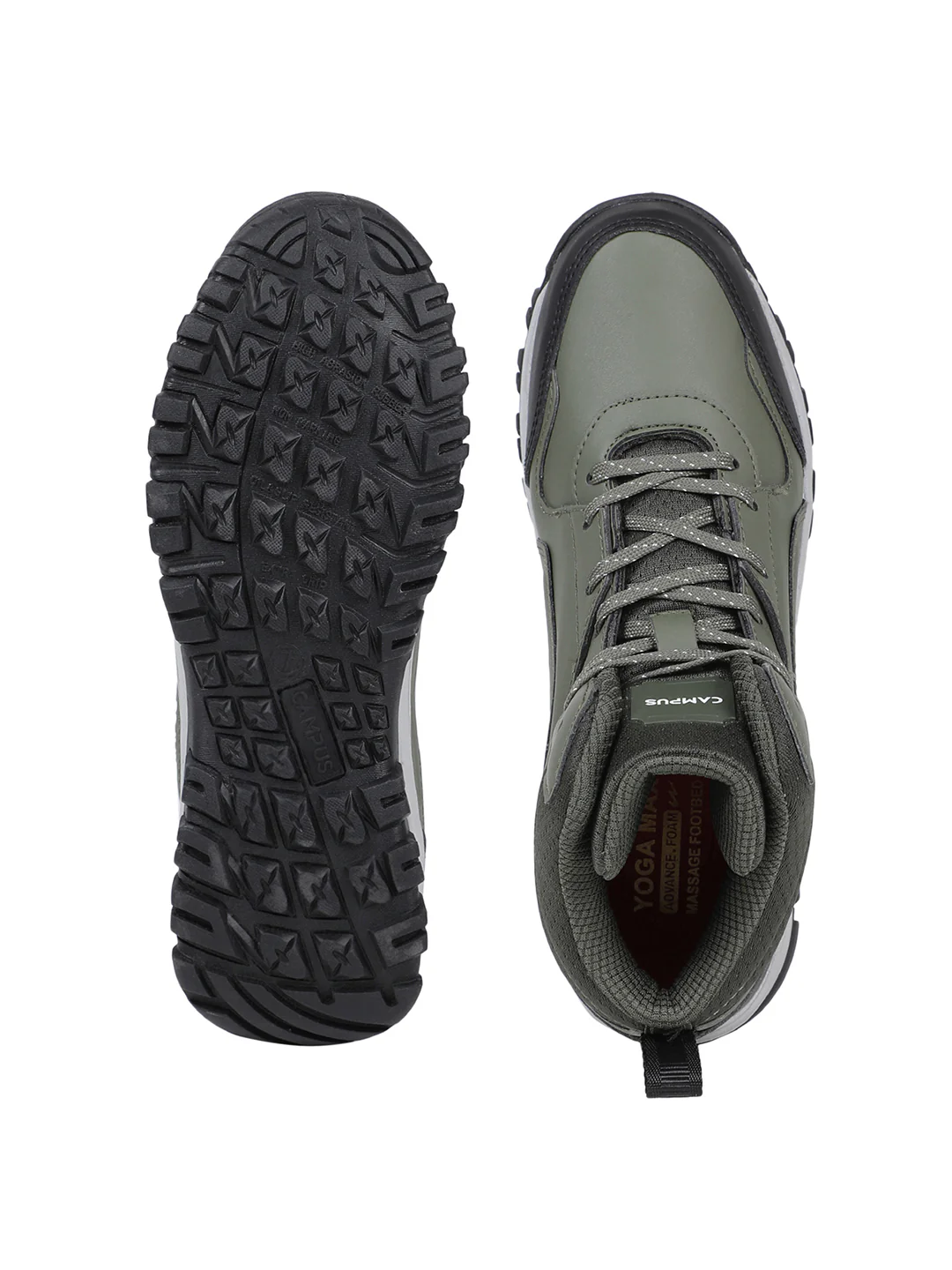 NEBULA Olive Men's Sneakers - Image 4