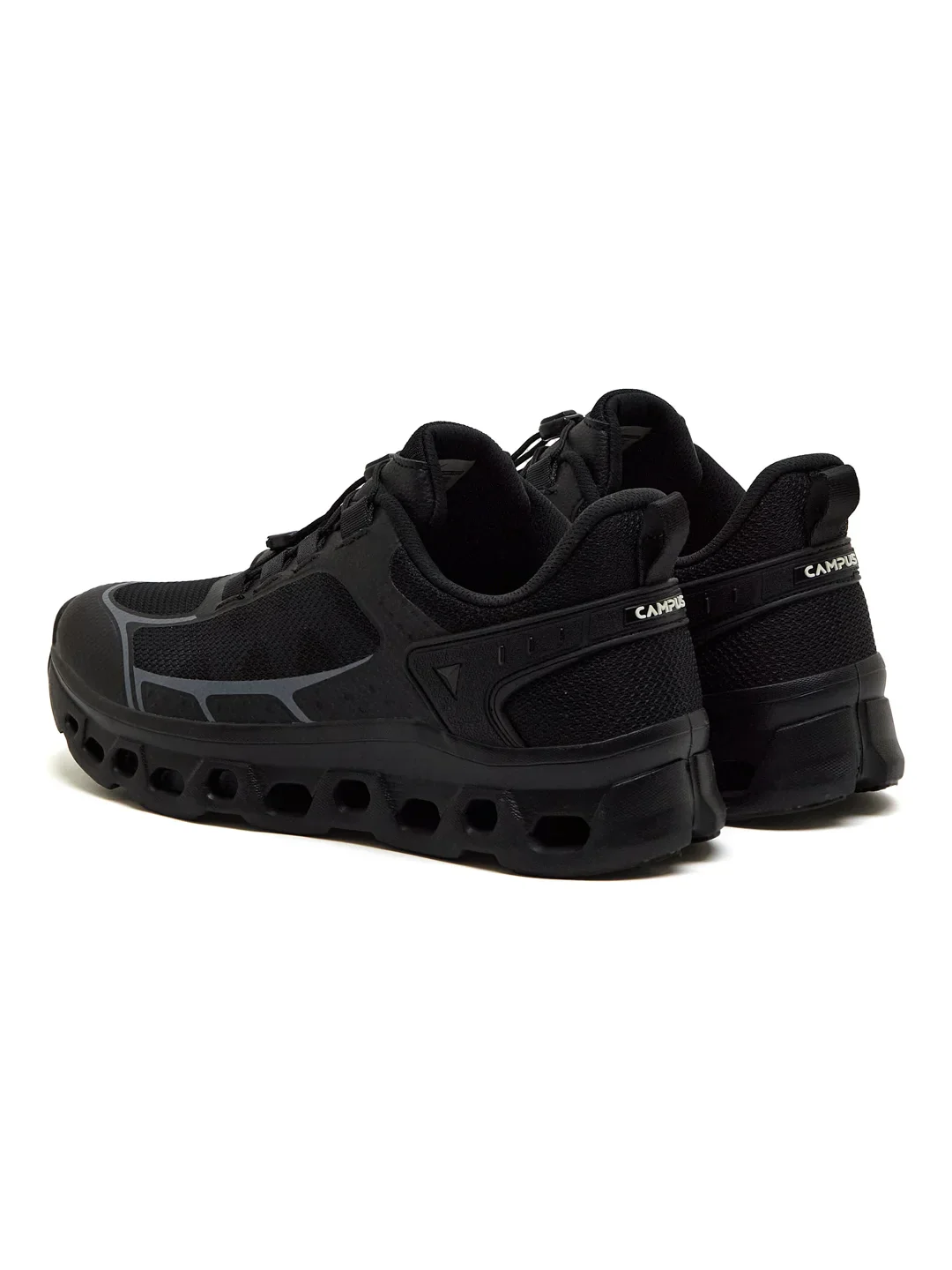 NECTER Black Men's Running Shoes - Image 5