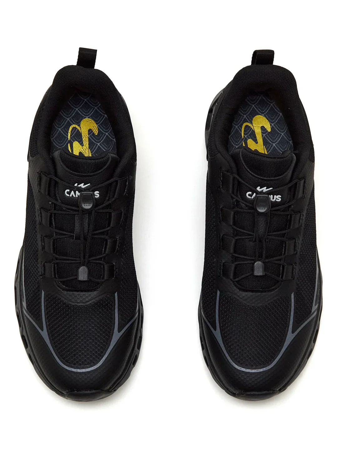 NECTER Black Men's Running Shoes - Image 6