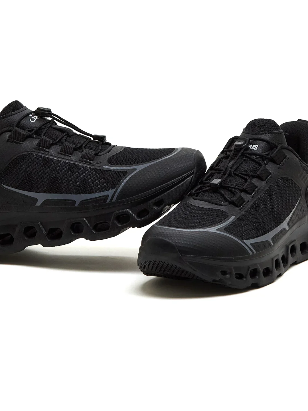NECTER Black Men's Running Shoes - Image 7
