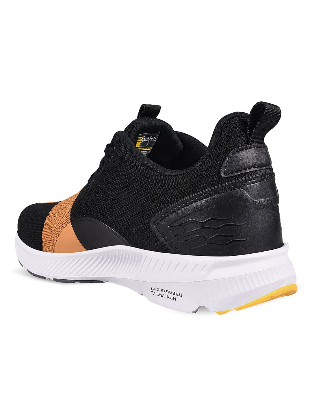 NEWYORK Yellow Men's Running Shoes - Image 3