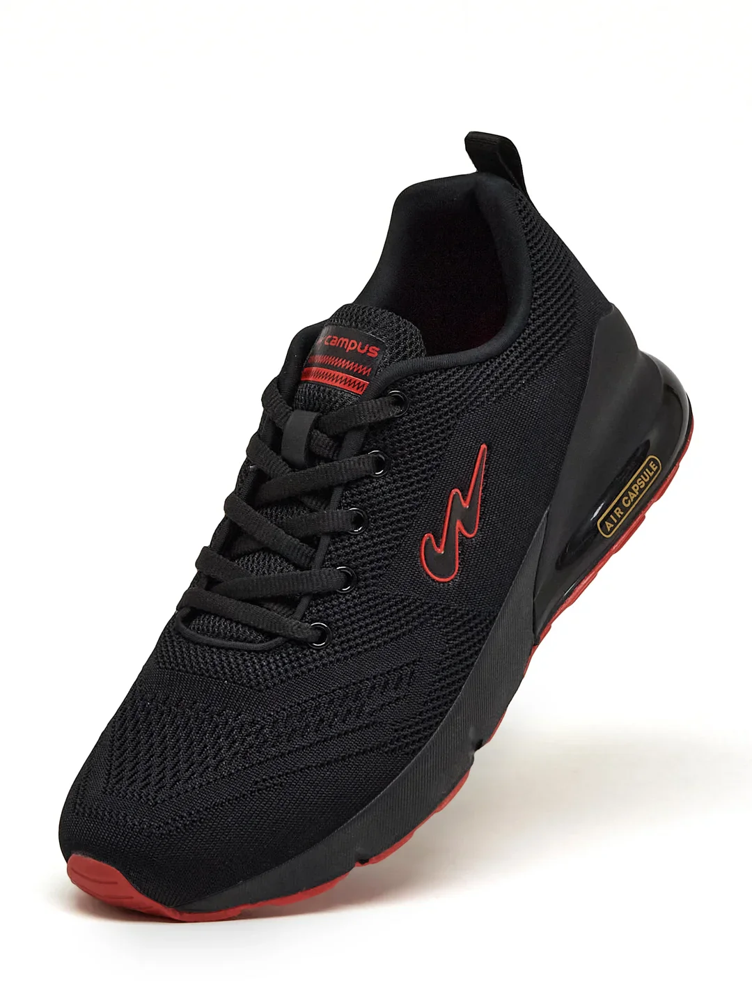 NORTH PLUS Black Men's Running Shoes - Image 3