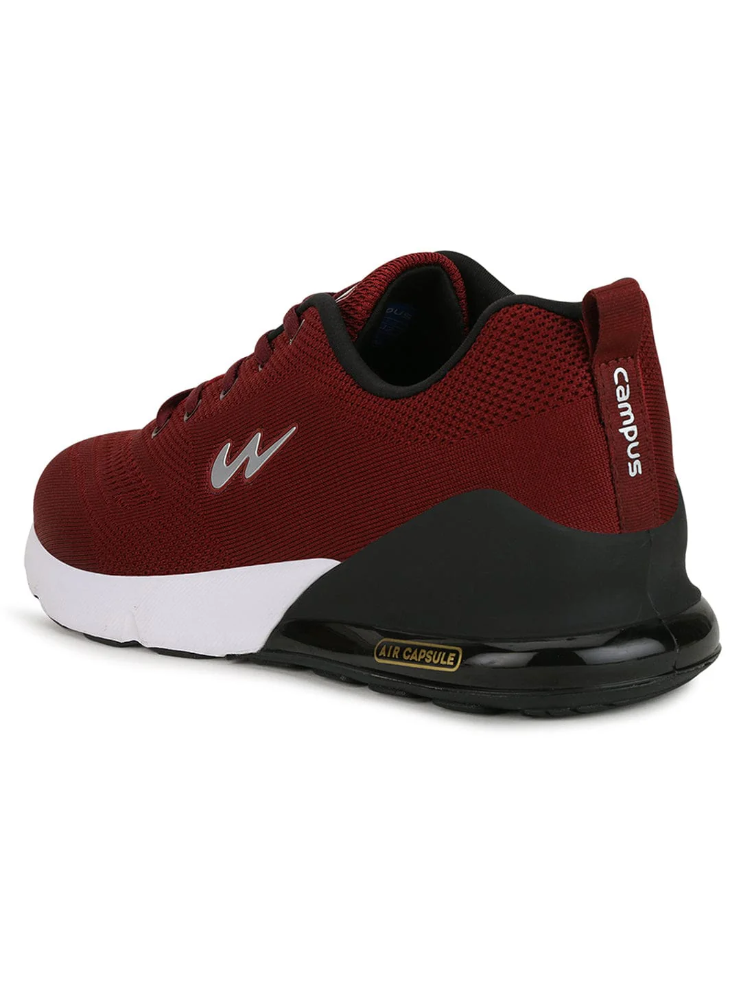 NORTH PLUS Burgundy Men's Running Shoes - Image 3
