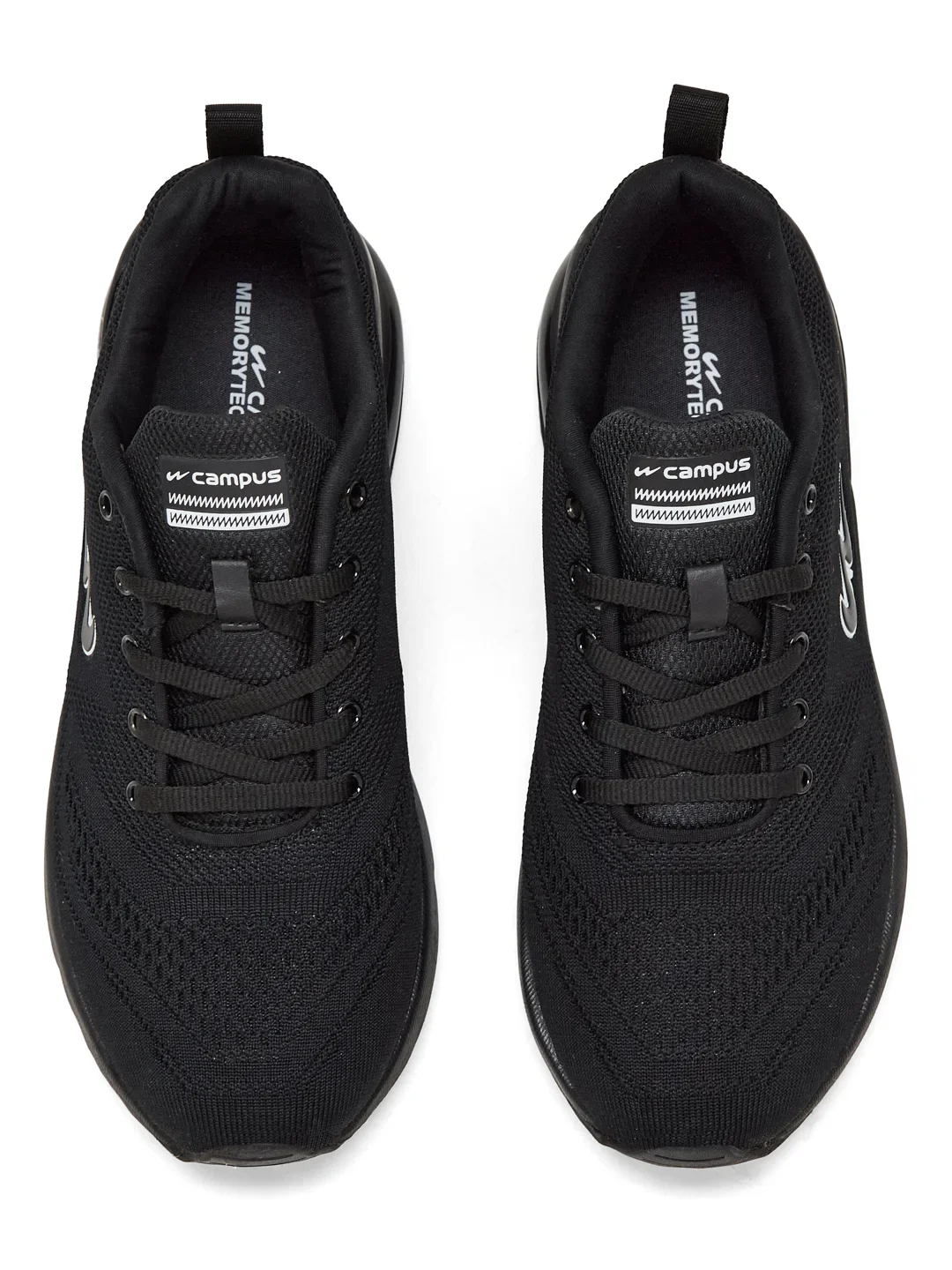 NORTH PLUS Black Men's Running Shoes - Image 6