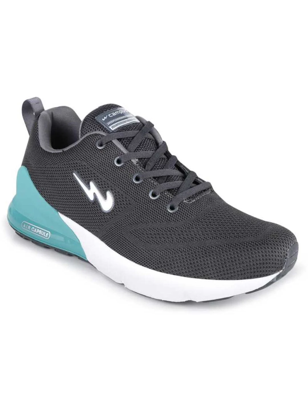 NORTH PLUS Grey Men's Running Shoes - Image 2