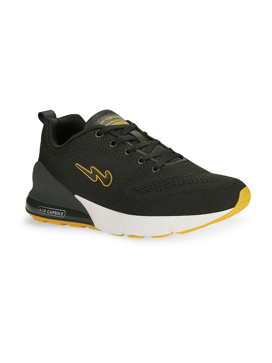 NORTH PLUS Olive Men's Running Shoes - Image 2