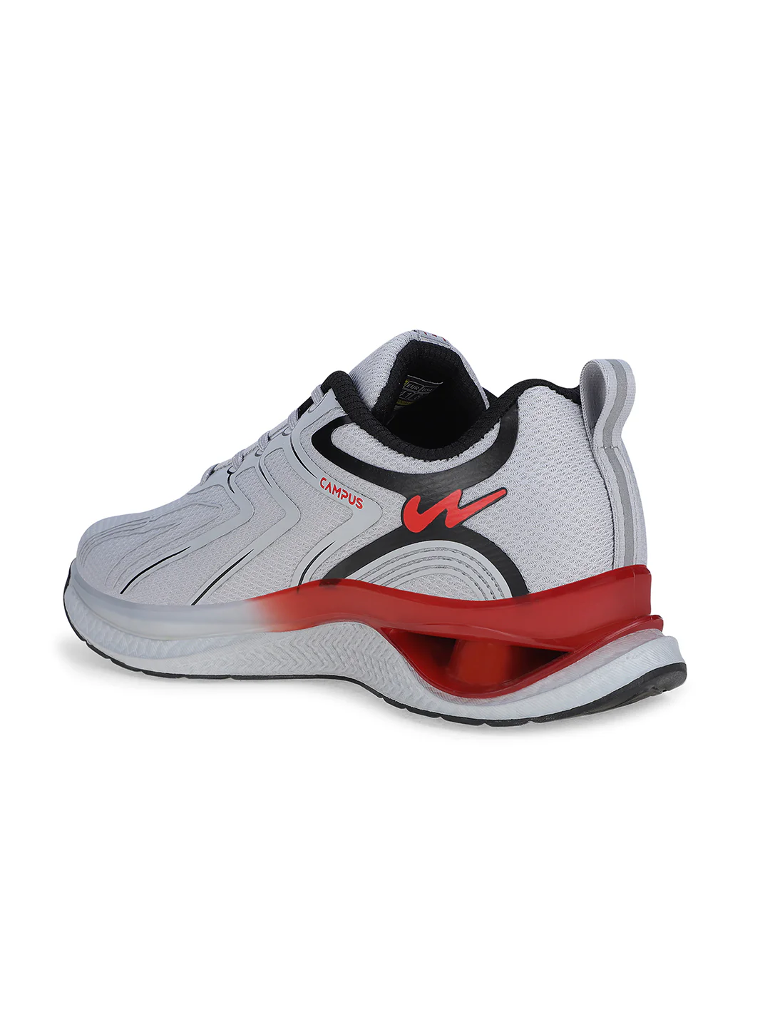 NOVAA Grey Men's Sports Shoes - Image 3