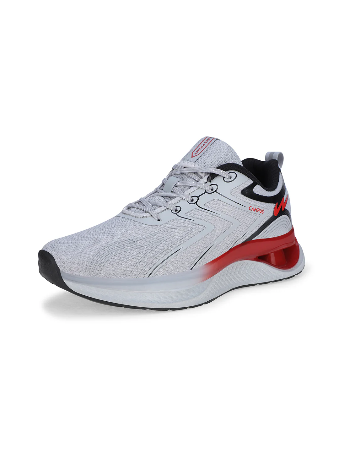 NOVAA Grey Men's Sports Shoes - Image 6