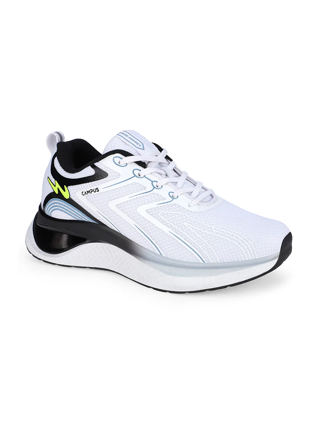 NOVAA White Men's Sports Shoes - Image 2
