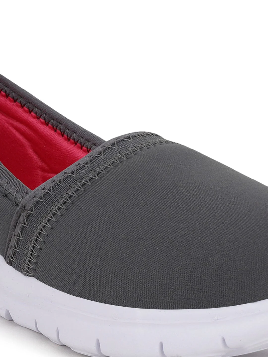 NURA Grey Women's Casual Shoes - Image 4