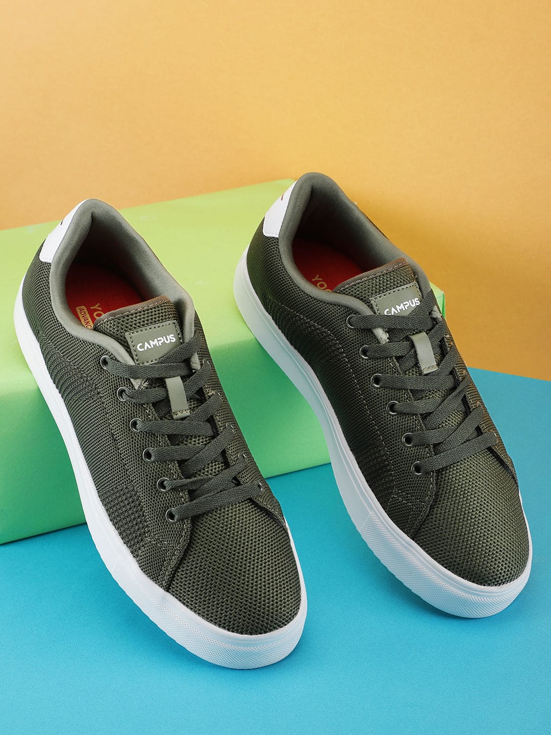 OG-05 Olive Men's Sneakers - Image 5