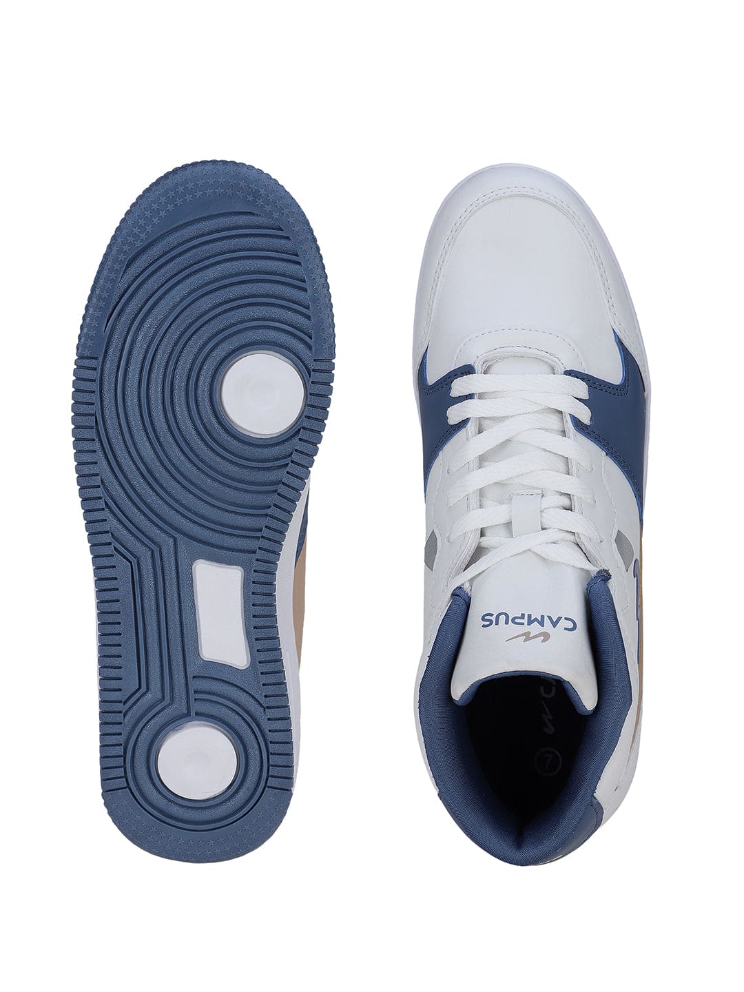 OG-09 White Men's Sneakers - Image 4