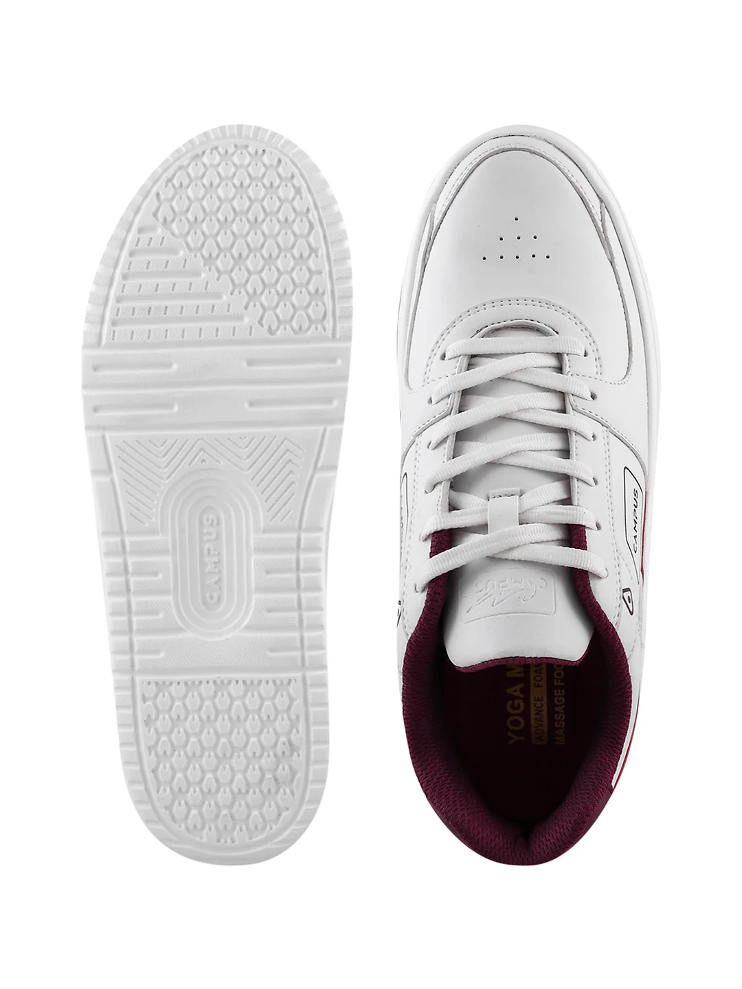 OG-10 White Men's Sneakers - Image 4
