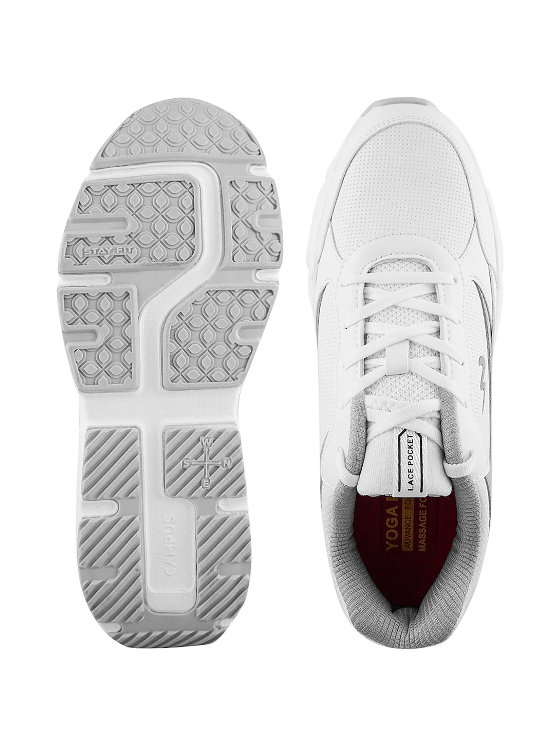 OG-14 White Men's Sneakers - Image 5