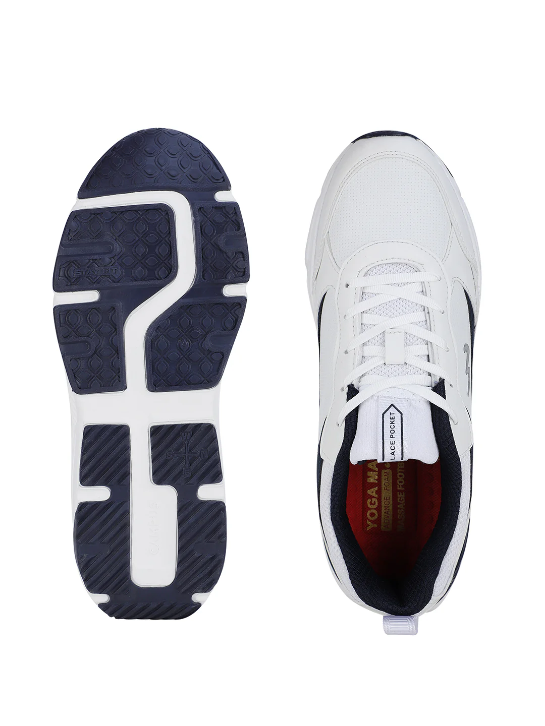 OG-14 White Men's Sneakers - Image 5
