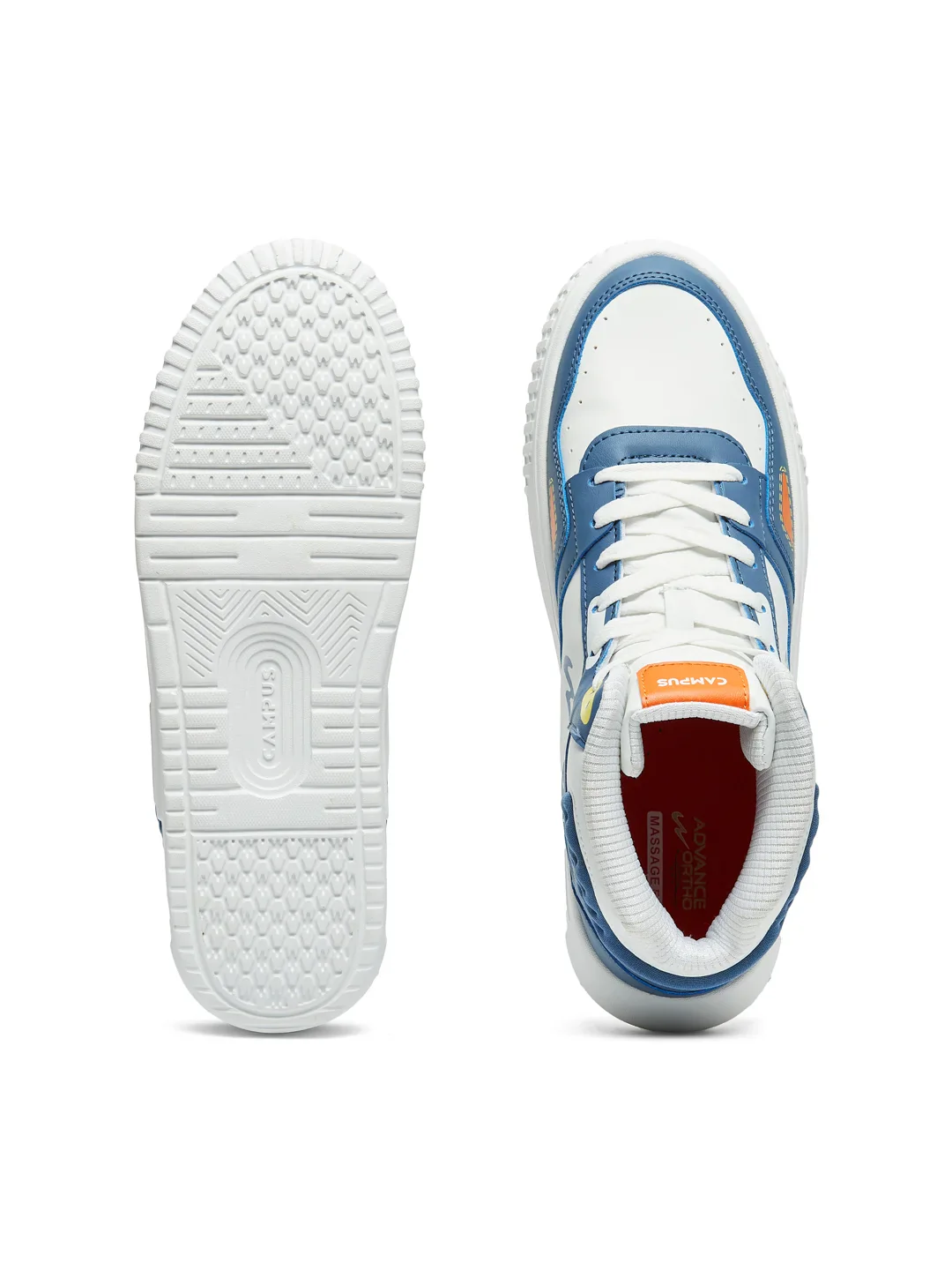 OG-15 White Men's Sneakers - Image 4