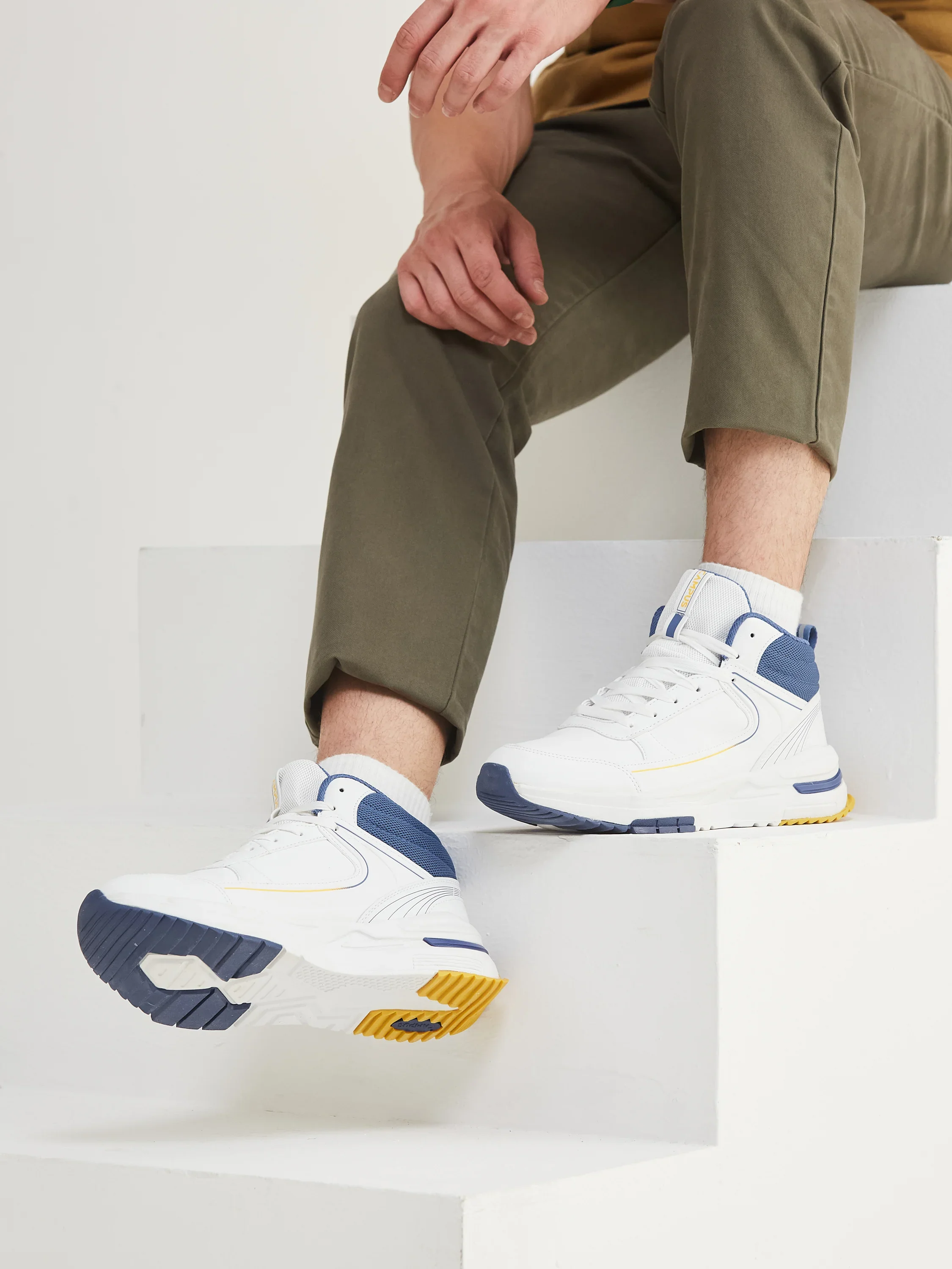 OG-23 PRO White Men's Sneakers - Image 9