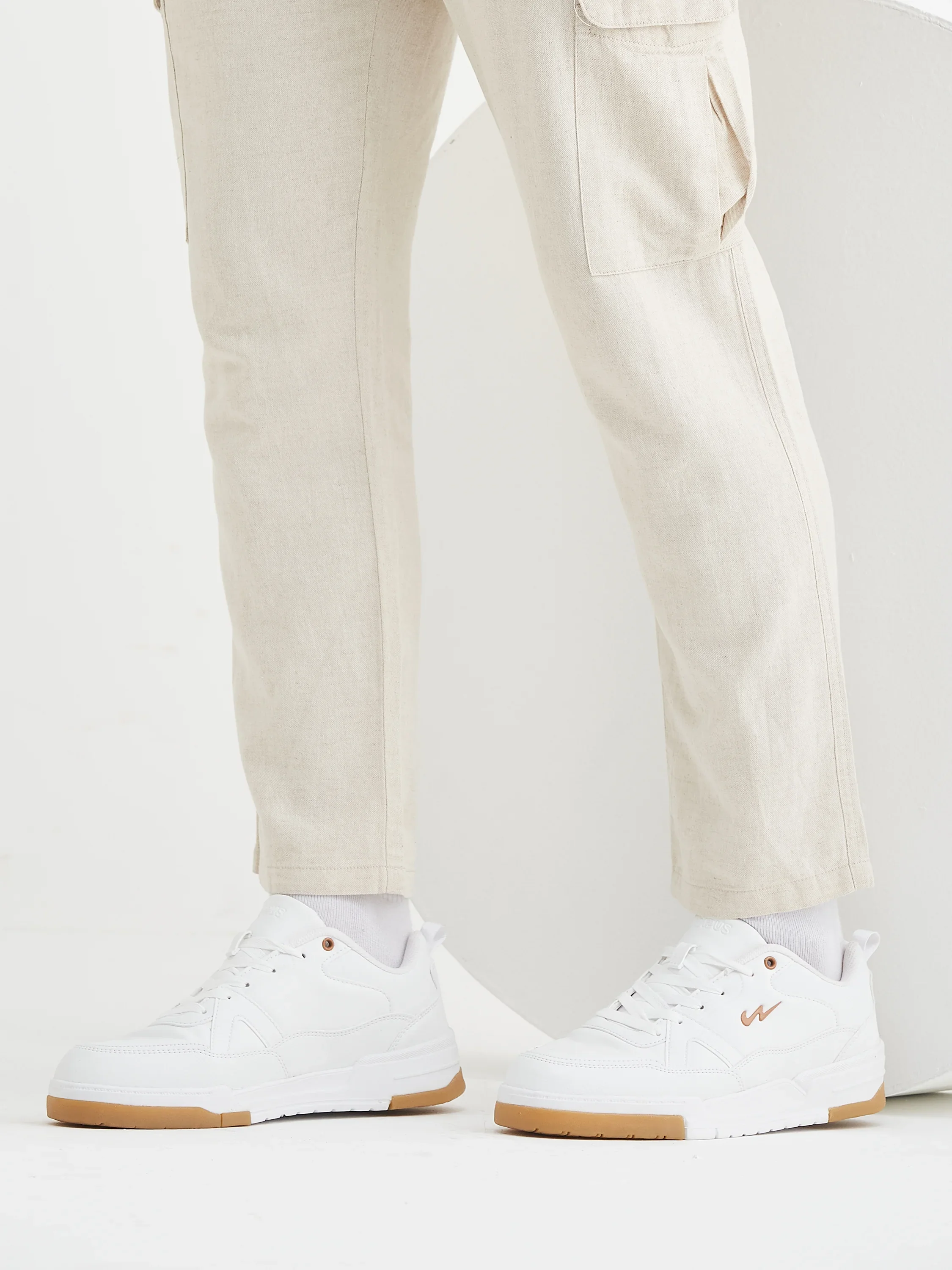 OG-27 White Men's Sneakers - Image 8