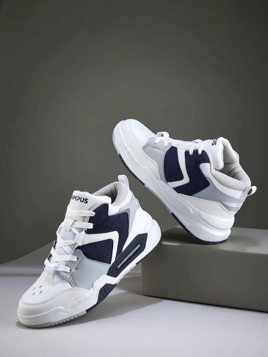 OG-37 White Men's Sneakers - Image 7