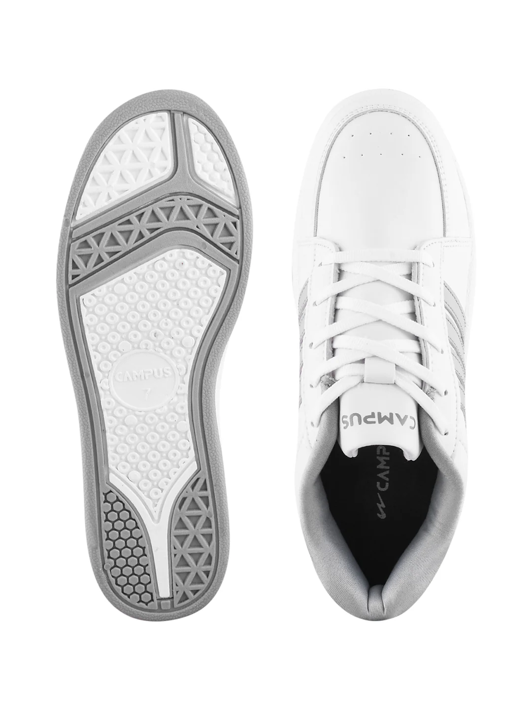 OG-D2 White Men's Sneakers - Image 4