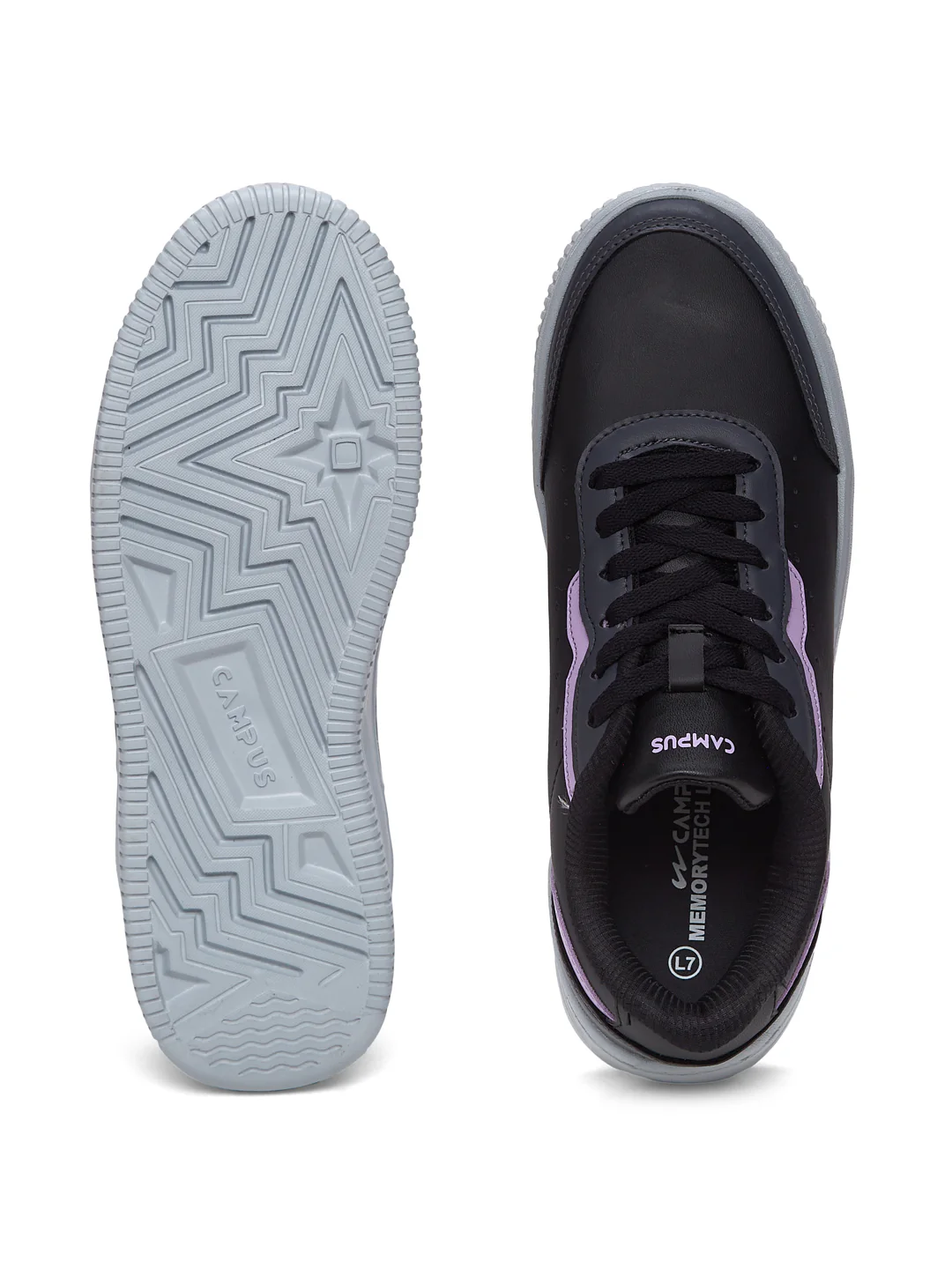 OGL-10 Black Women's Sneakers - Image 4