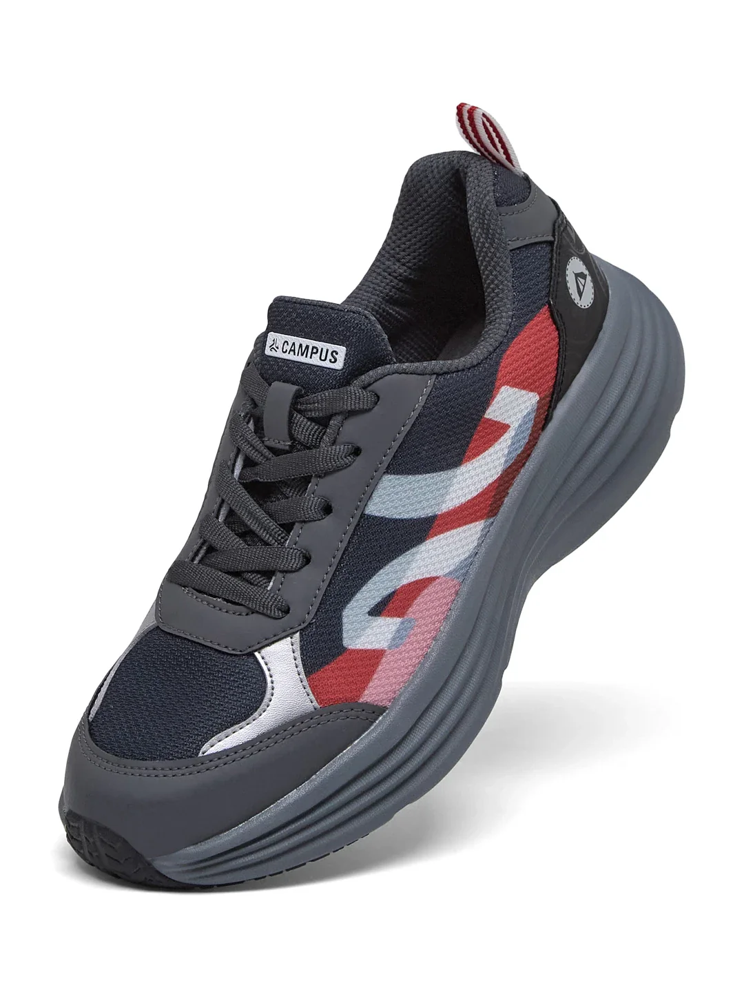 OLLIE CH Grey Child Running Shoes - Image 3
